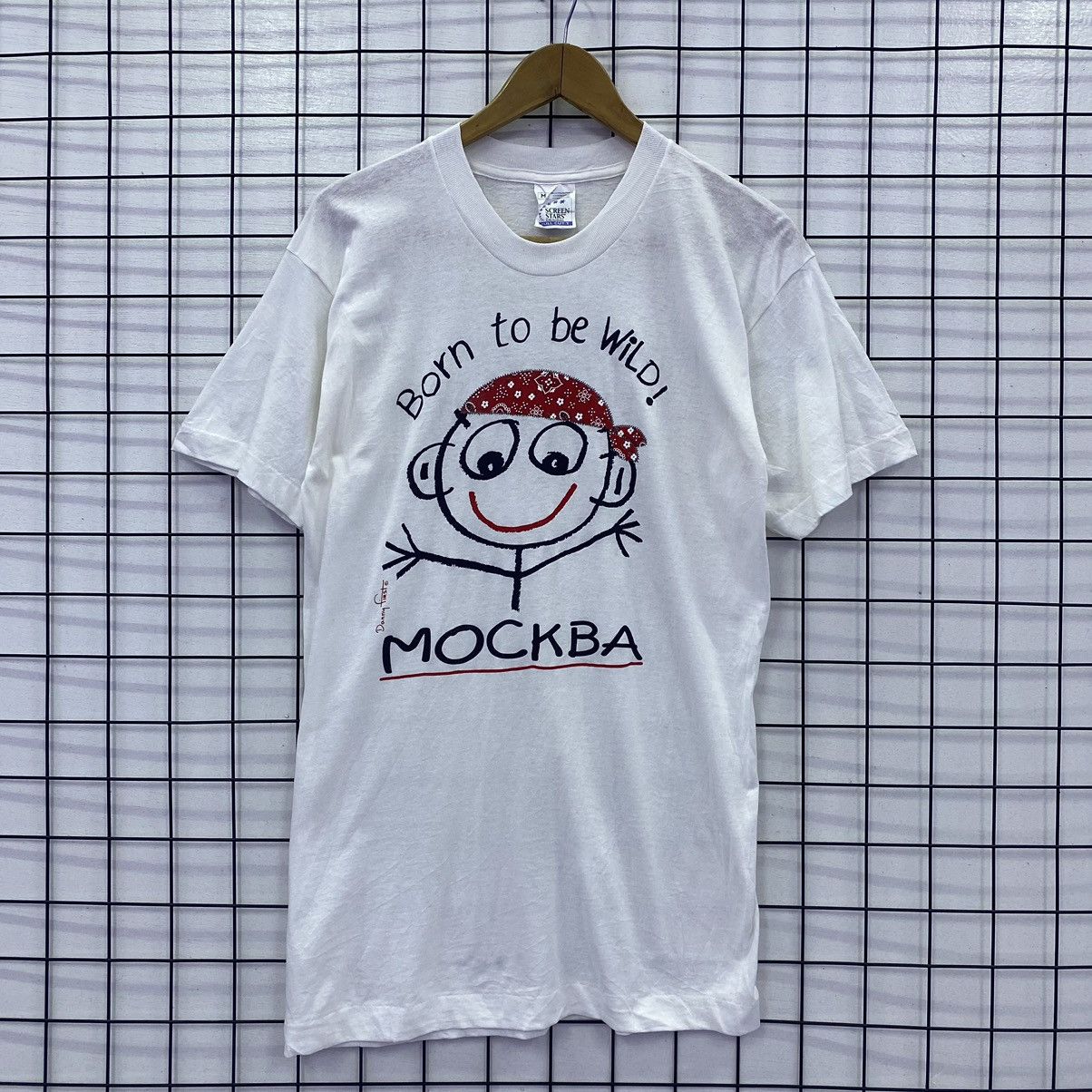 Cartoon Network × Vintage Vintage 90’s Danny First Mockba Born To Be Wild Tshirt Size US M / EU 48-50 / 2 - 1 Thumbnail