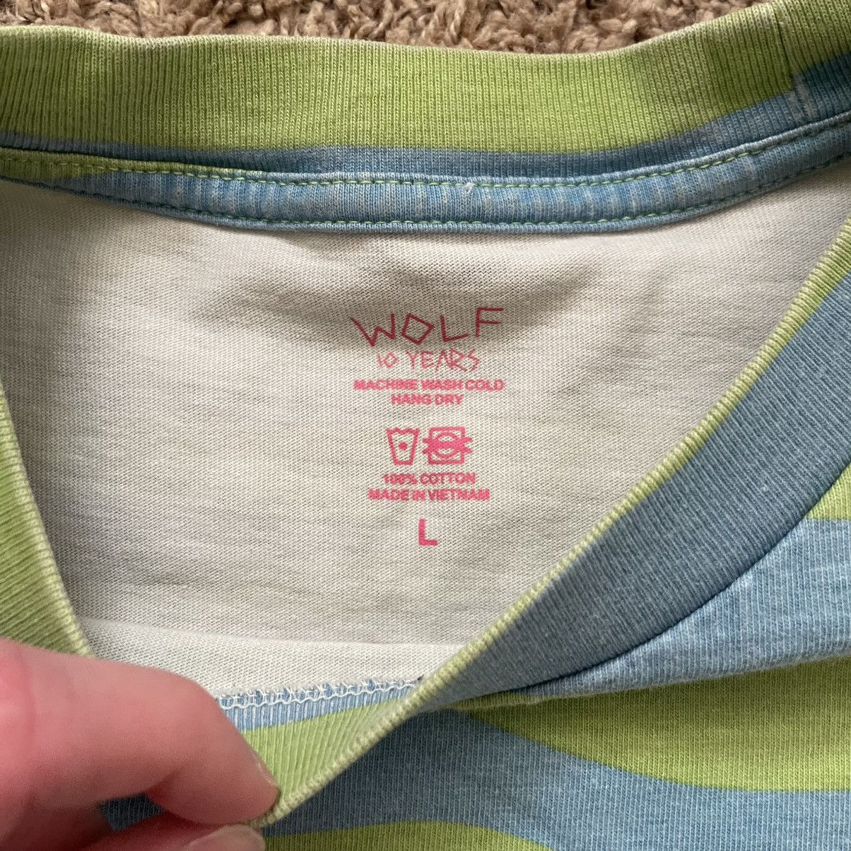 Golf Wang Golf Wang 10th Anniversary Striped Shirt Tyler The Creator Size US M / EU 48-50 / 2 - 3 Thumbnail