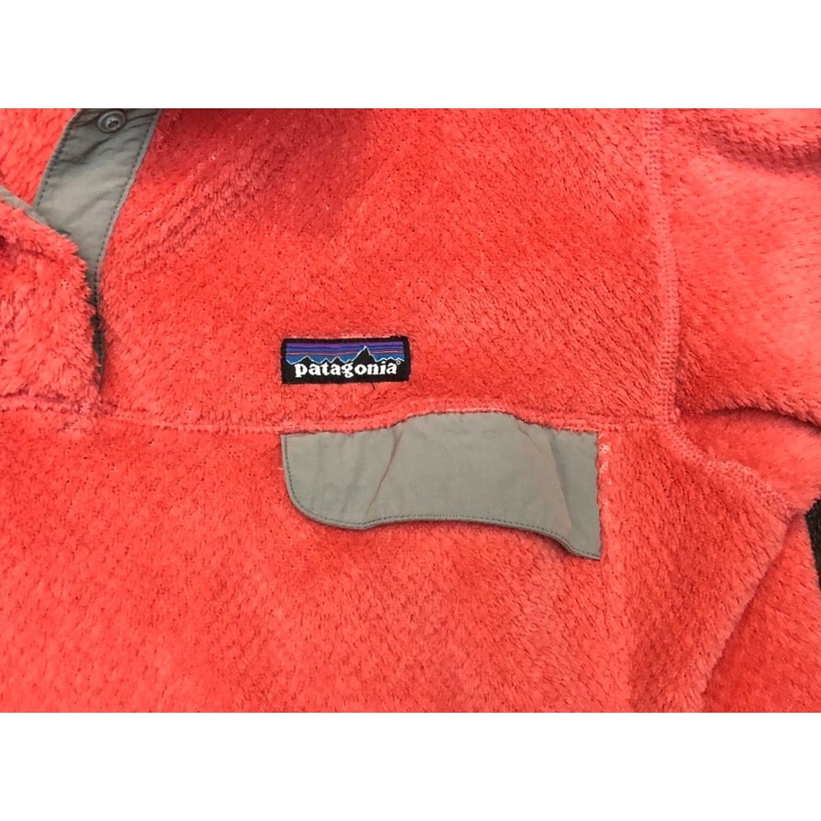 Patagonia Patagonia Fleece Jacket Pullover Snap-T Womens XL Pink Salmon Polartec Outdoors Size XL / US 12-14 / IT 48-50 - 2 Thumbnail