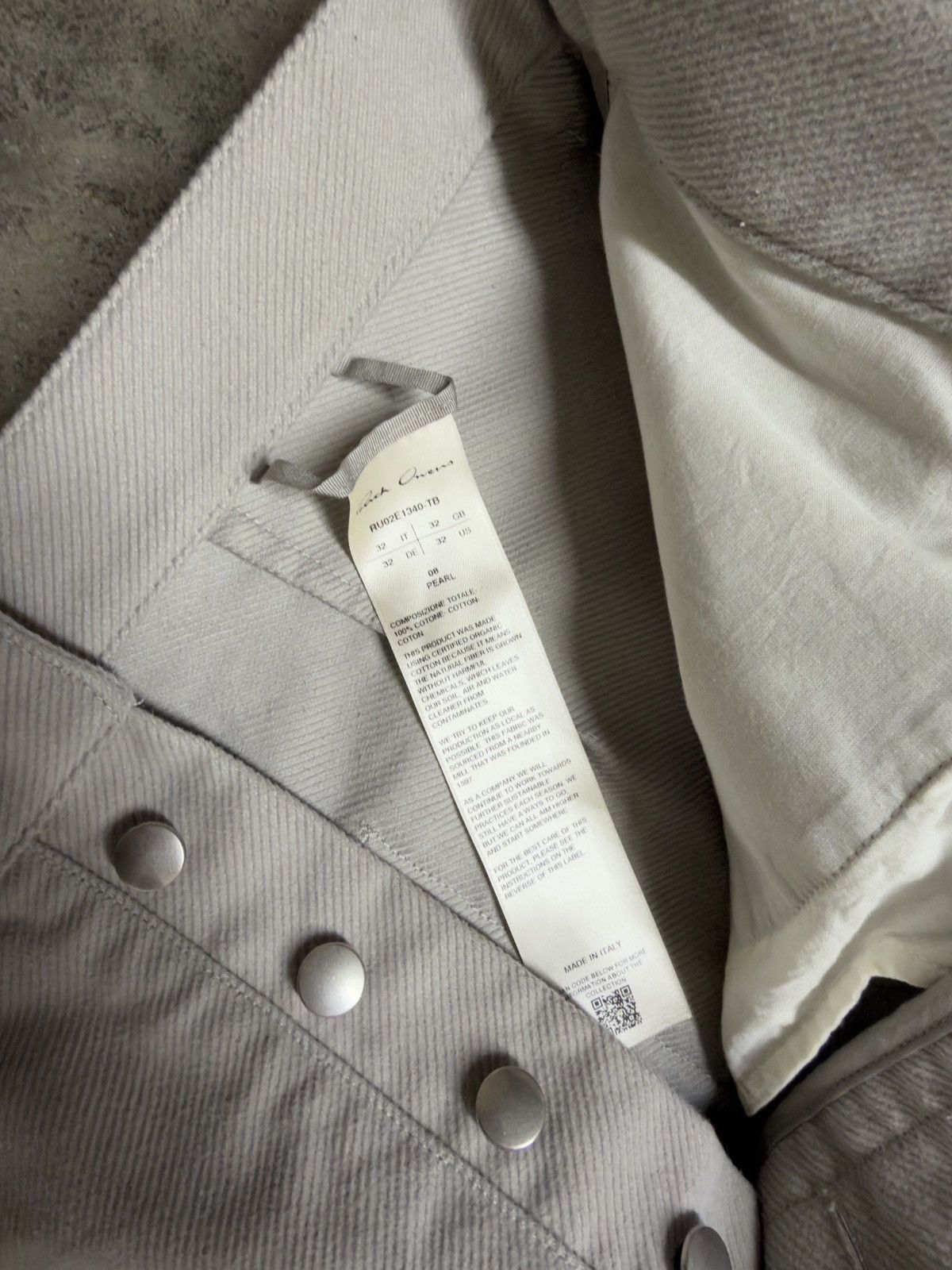 Rick Owens Rick Owens FW25 ‘Concordians’ Double Cargo Geth Jeans Size US 32 / EU 48 - 5 Thumbnail