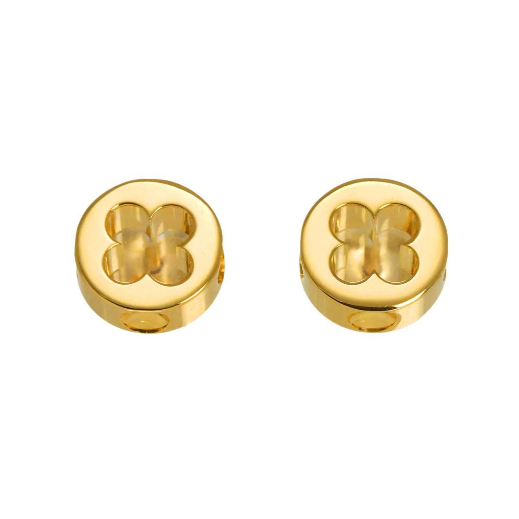 Louis Vuitton Puce Empreinte Earrings in 18K Yellow Gold (750)