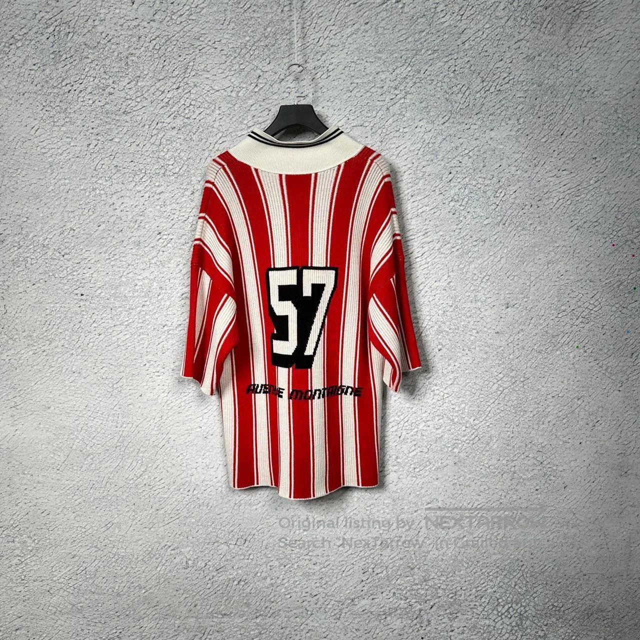 Balenciaga balenciaga red striped knit jersey sweater. Size US M / EU 48-50 / 2 - 2 Thumbnail