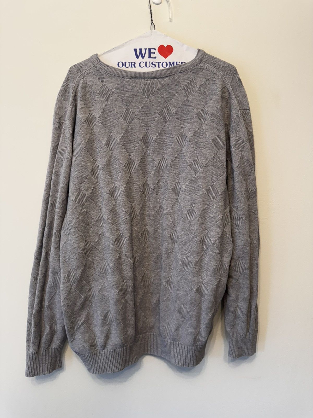 Lacoste Gray Lacoste knit sweater size 8, fits like an XL Size US XL / EU 56 / 4 - 4 Thumbnail