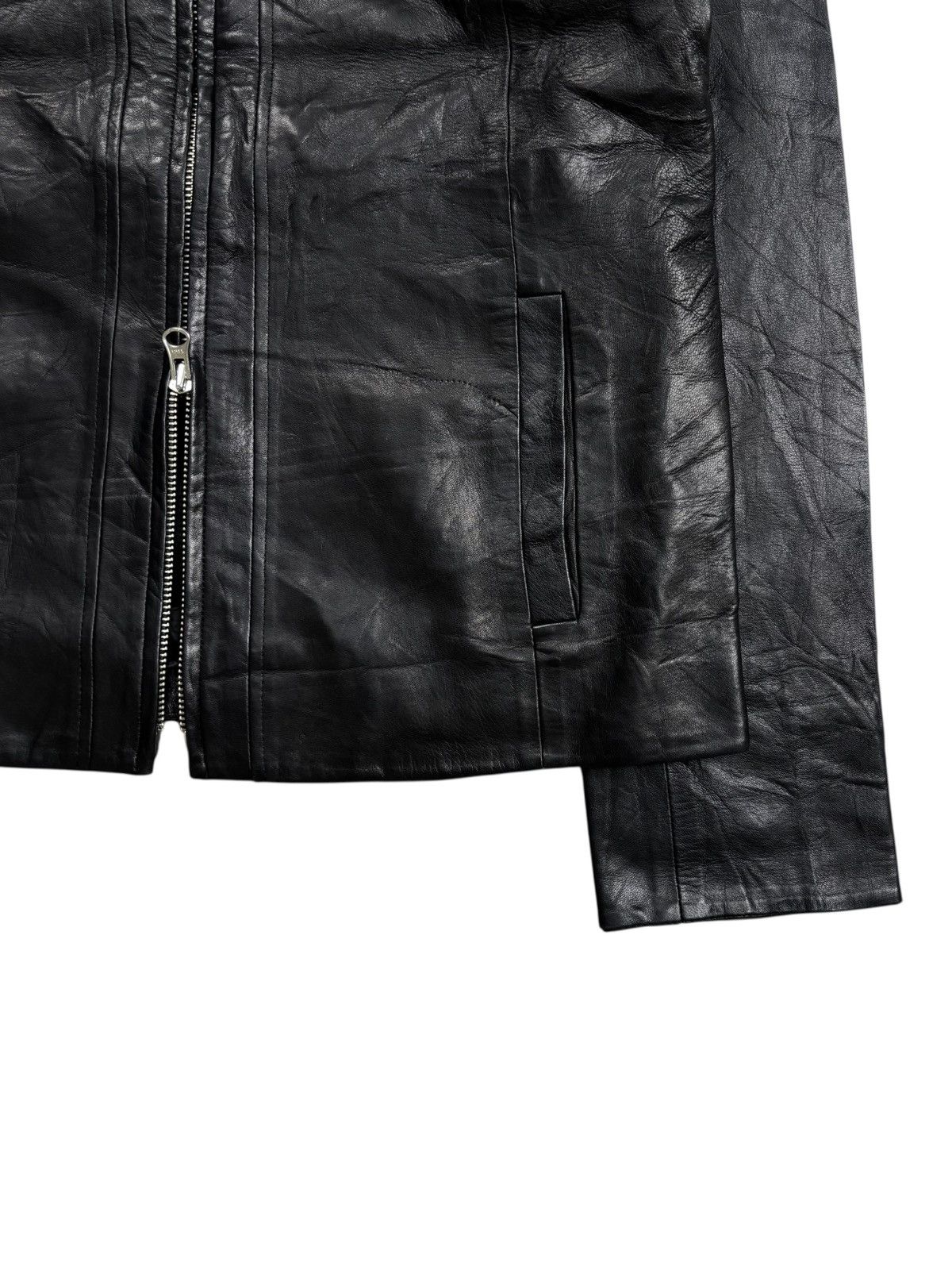 Ekam 2000s 7 Cross - Vkei Style Leather Jacket Size US M / EU 48-50 / 2 - 4 Thumbnail