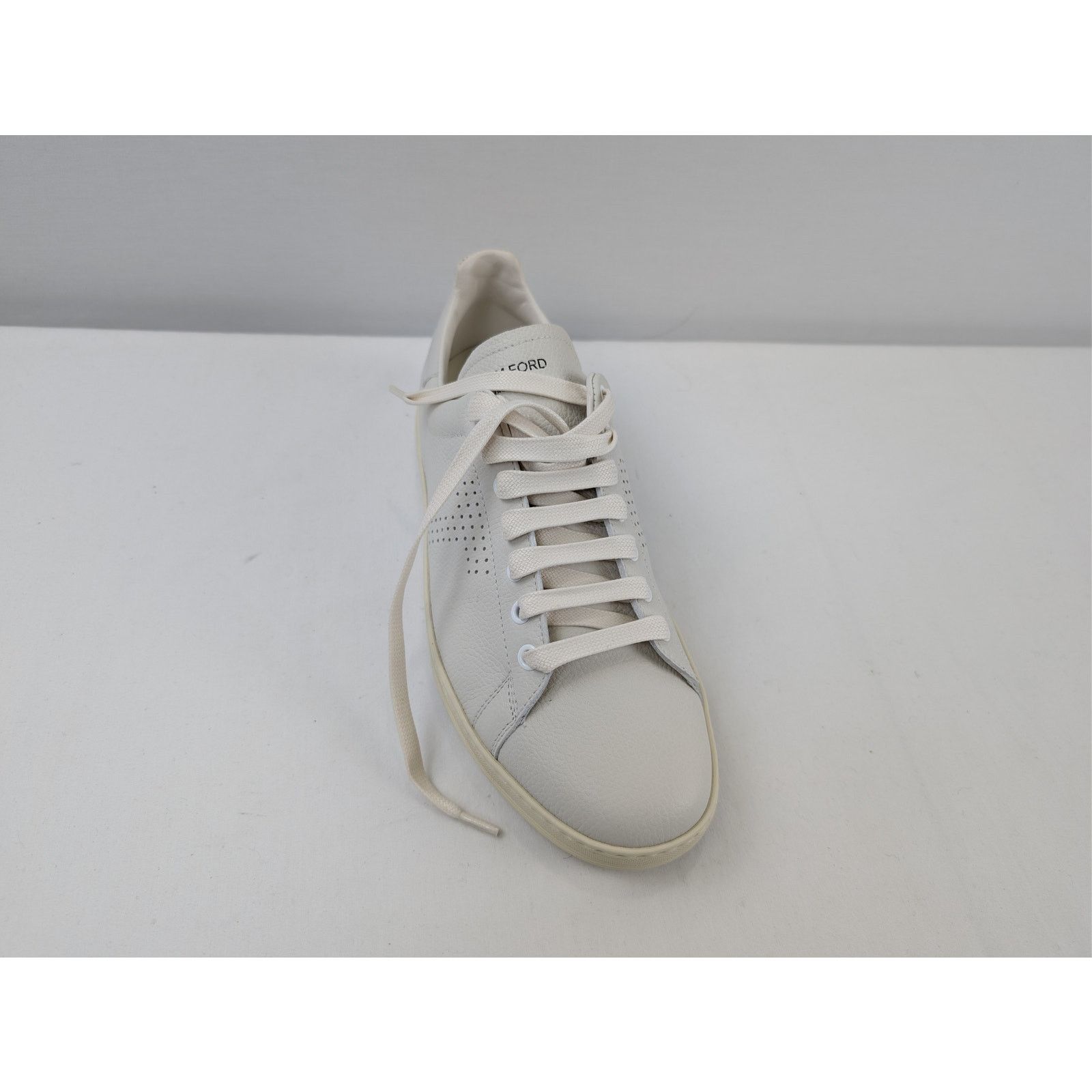 Tom Ford o1rshd1 Low Top Sneakers Shoe in White 7.5 TF Size US 7.5 / EU 40-41 - 3 Thumbnail