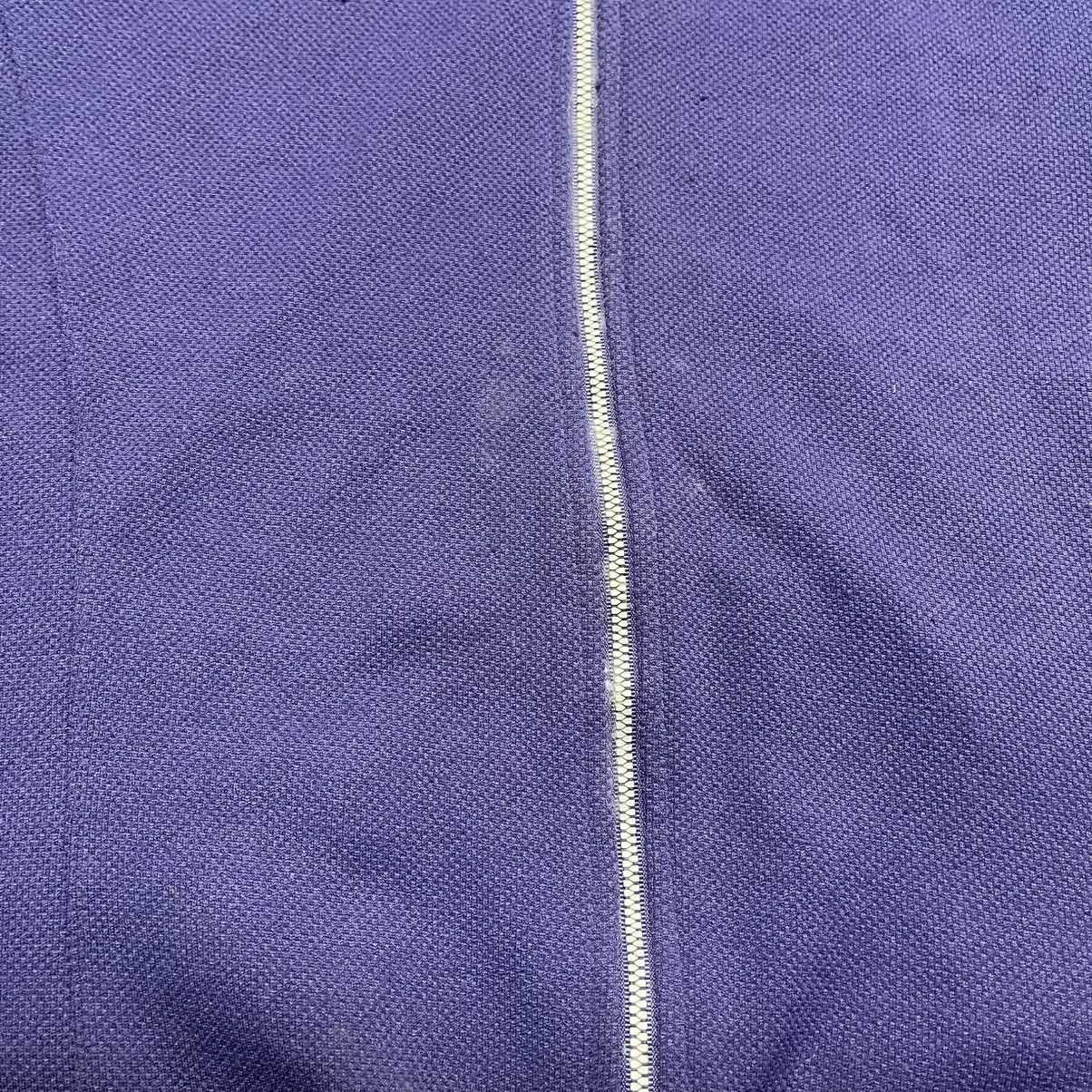 Nike Vintage 90s Nike Mini Swoosh Purple Full Zip Track Jacket Size US S / EU 44-46 / 1 - 5 Thumbnail