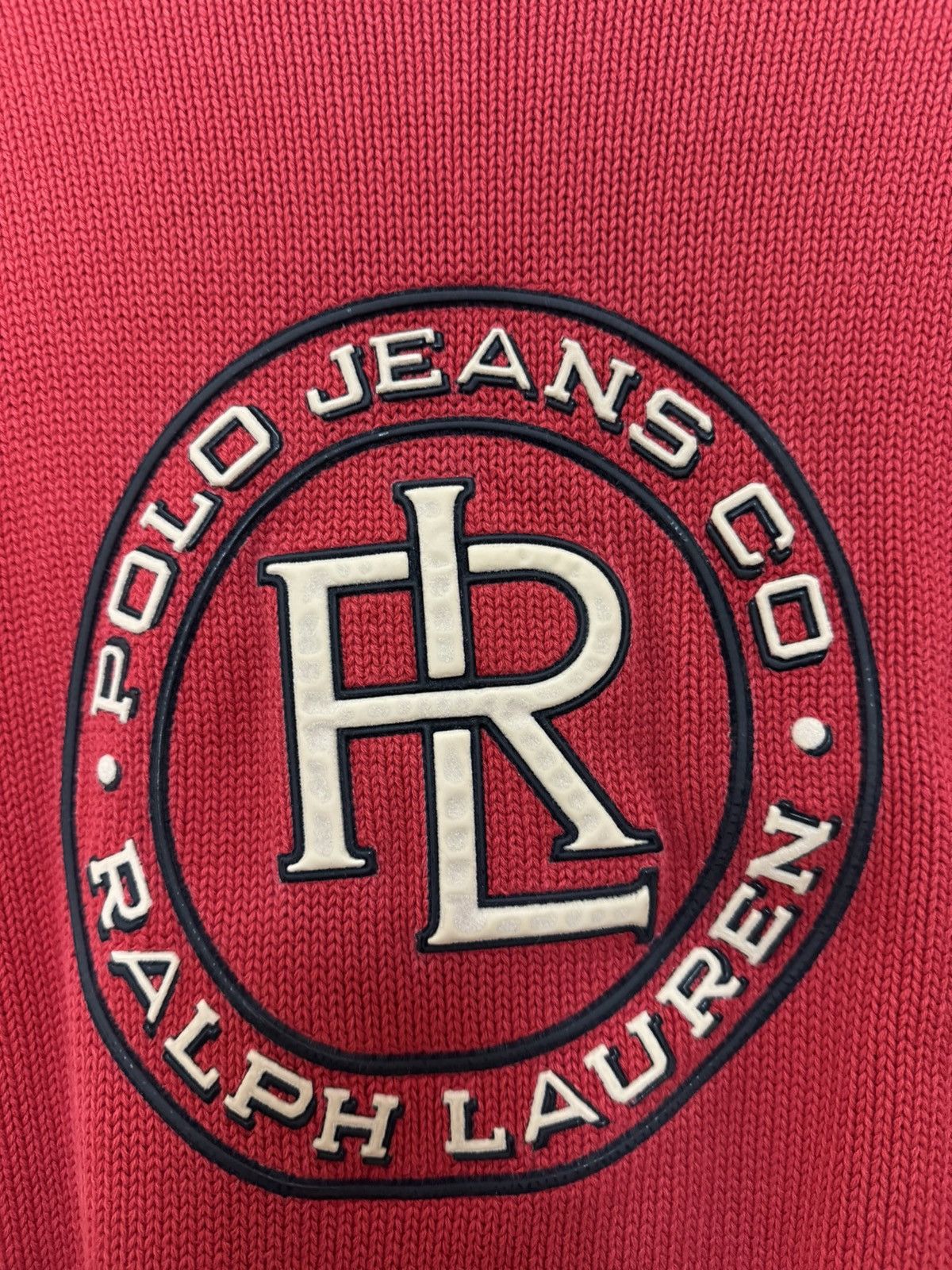 Ralph Lauren Vintage Polo Ralph Lauren red sweater polo jeans co label Size US S / EU 44-46 / 1 - 4 Thumbnail