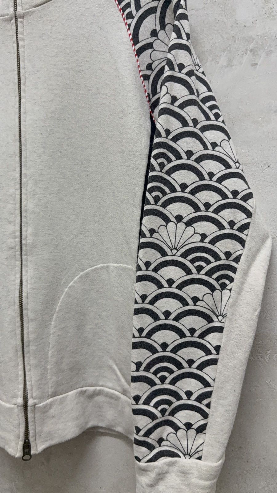 If Six Was Nine Japanese Sukajan Koi Tattoo Zip Up Hoodie Size US M / EU 48-50 / 2 - 3 Thumbnail