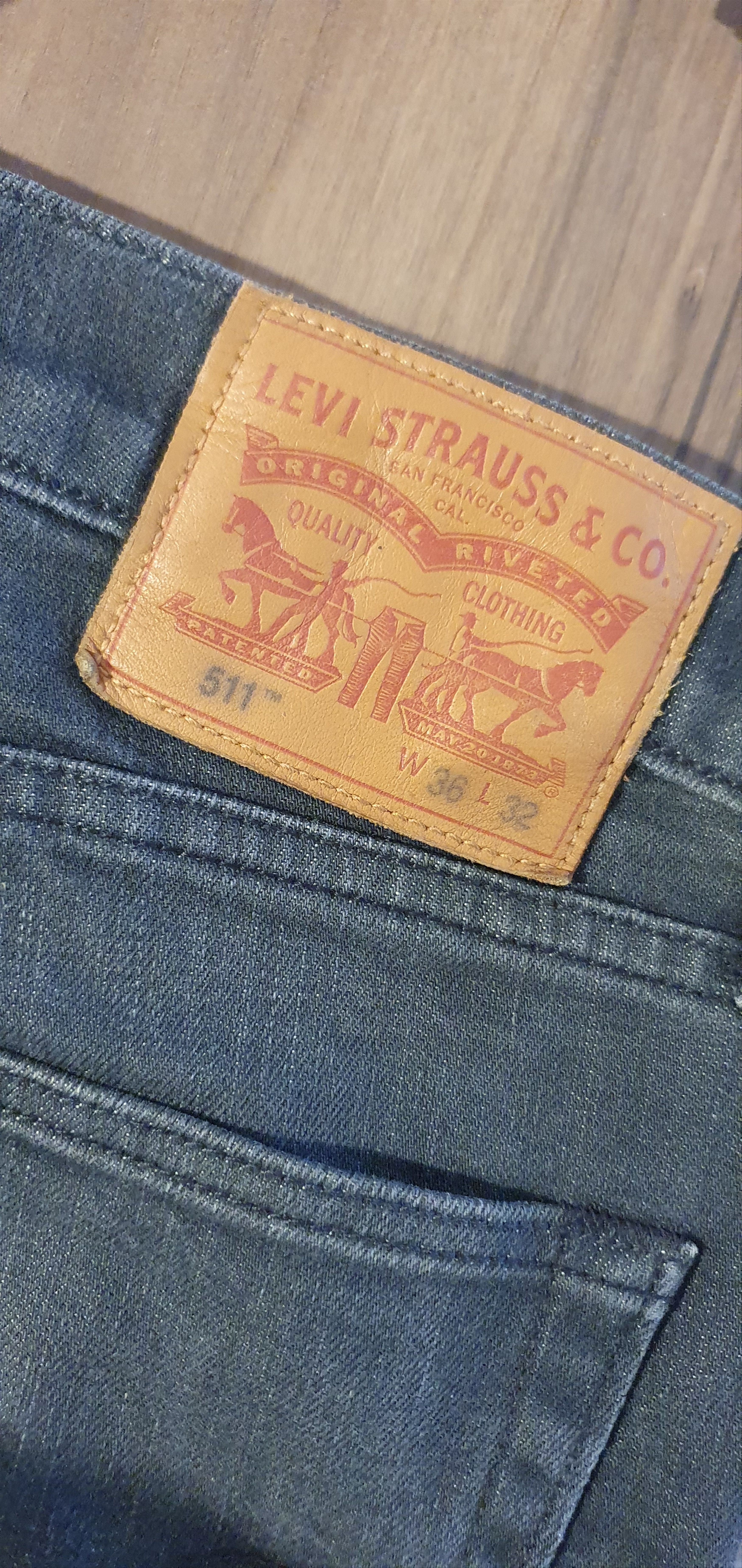 Levi's Levi's jeans for men 511 dark grey W36 L32 Size US 30 / EU 46 - 5 Thumbnail