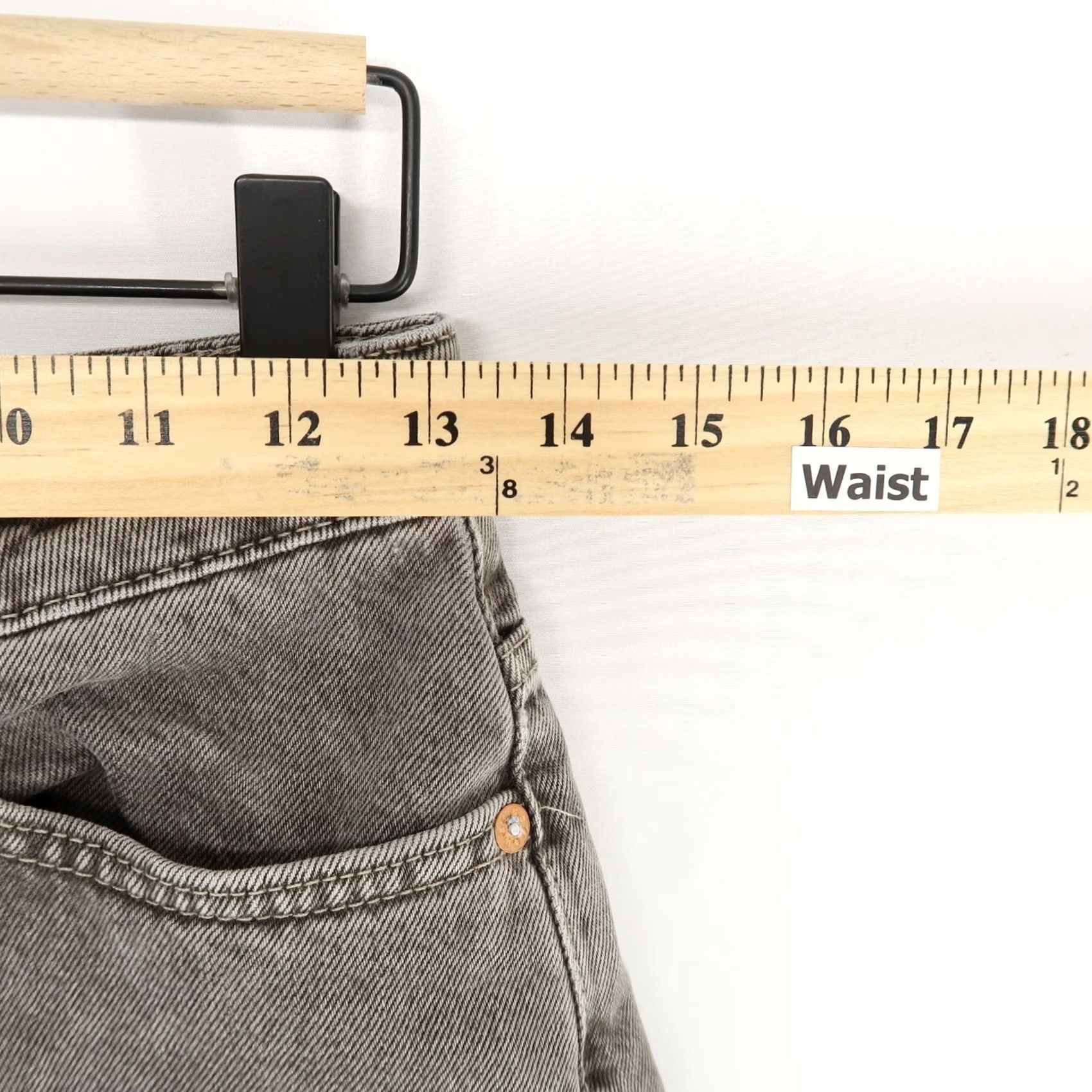 Weekday Weekday Jeans Women 27x32 Gray Extra High Straight Rise 5 Pocket Size 27" / US 4 / IT 40 - 4 Thumbnail
