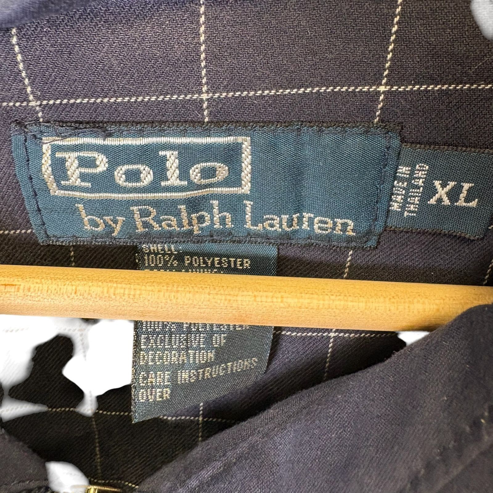 Polo Ralph Lauren VTG Polo by Ralph Lauren Collared Full Zip Light Jacket XL Size US XL / EU 56 / 4 - 7 Thumbnail