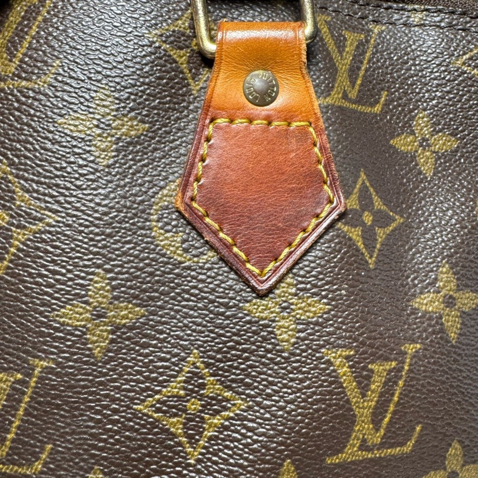 Louis Vuitton Louis Vuitton Alma MM Monogram Satchel Made In France Size ONE SIZE - 9 Thumbnail