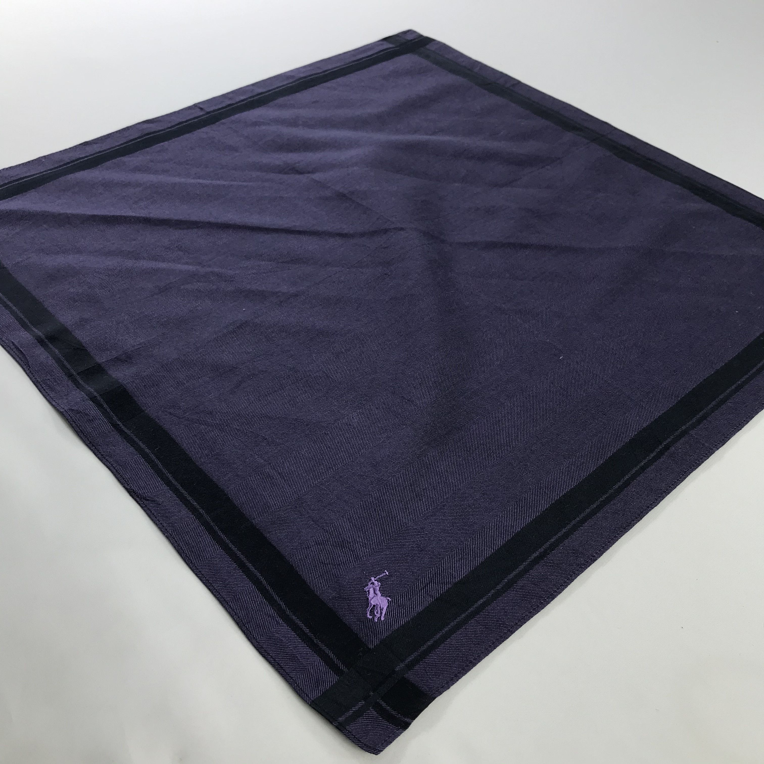 Polo Ralph Lauren × Vintage Polo Ralph Lauren Bandana / Handkerchief / Neckerchief -S465 Size ONE SIZE - 2 Thumbnail
