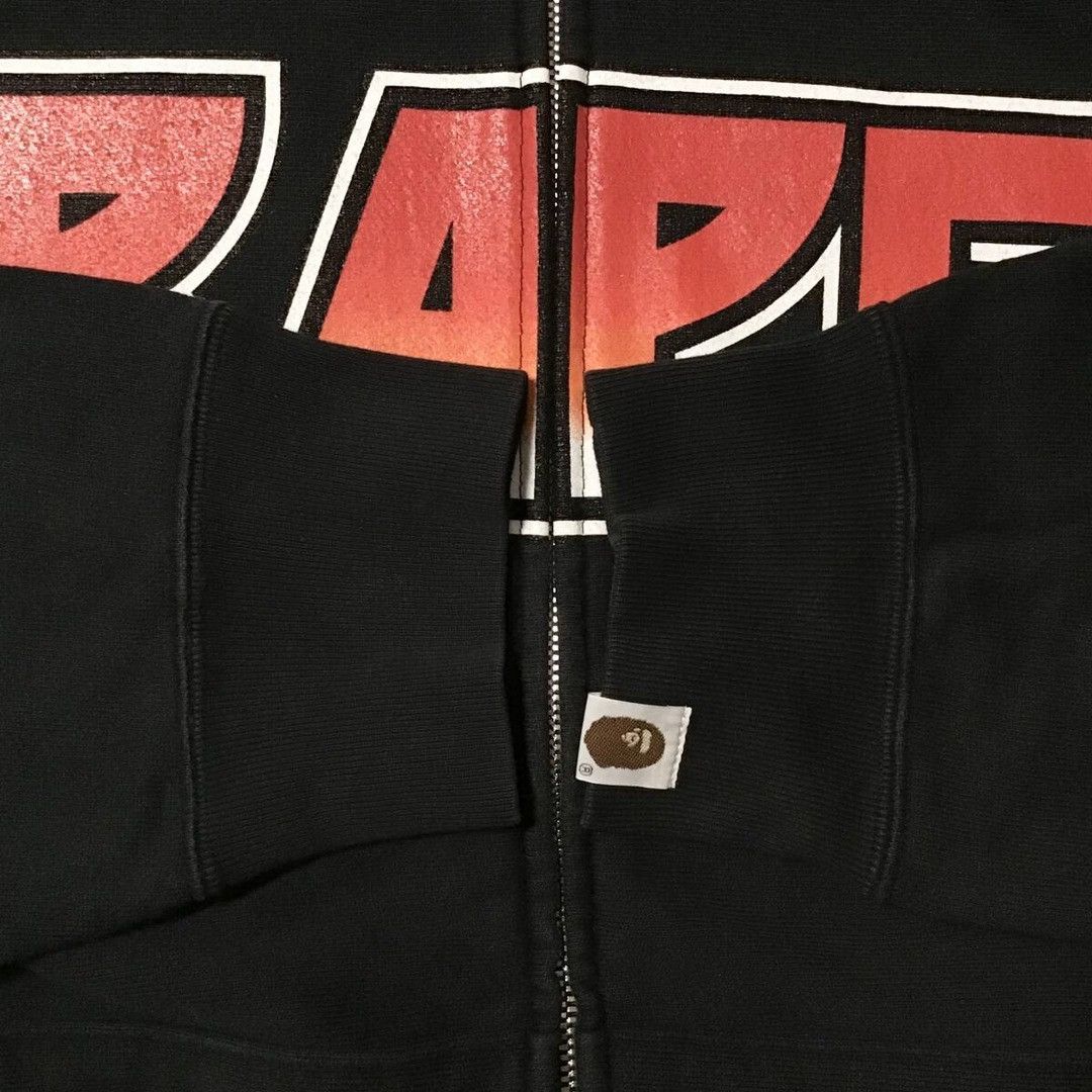 Bape BAPE KISS logo full zip hoodie a bathing ape NIGO Size US M / EU 48-50 / 2 - 7 Thumbnail