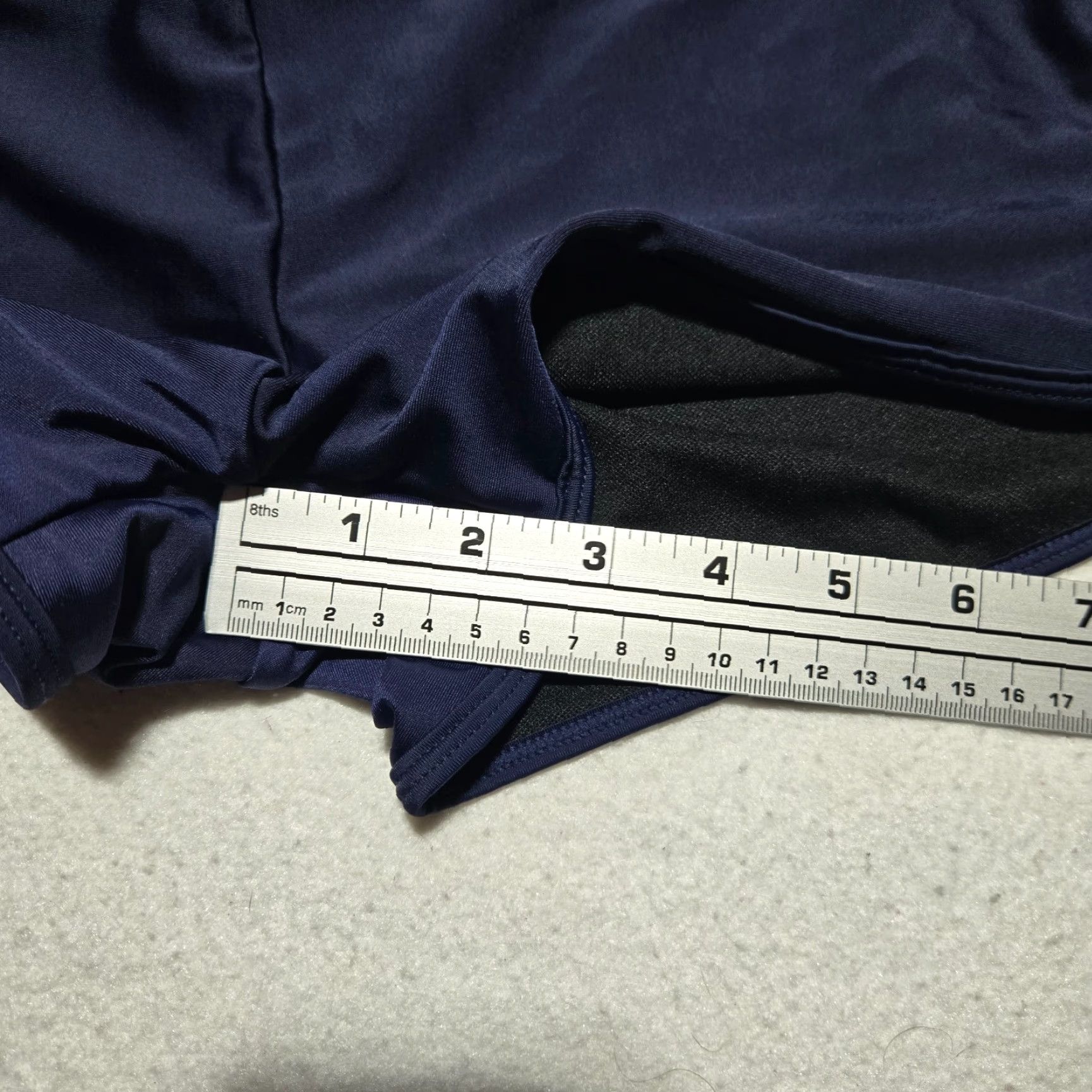 Vintage Fashion World Women's Swim Shorts NWT Lightweight SZ L Blue Bottoms Quick Dry Cargo Pocket Bathing Suit Bottoms Size 36" / US 14 / IT 50 - 6 Thumbnail