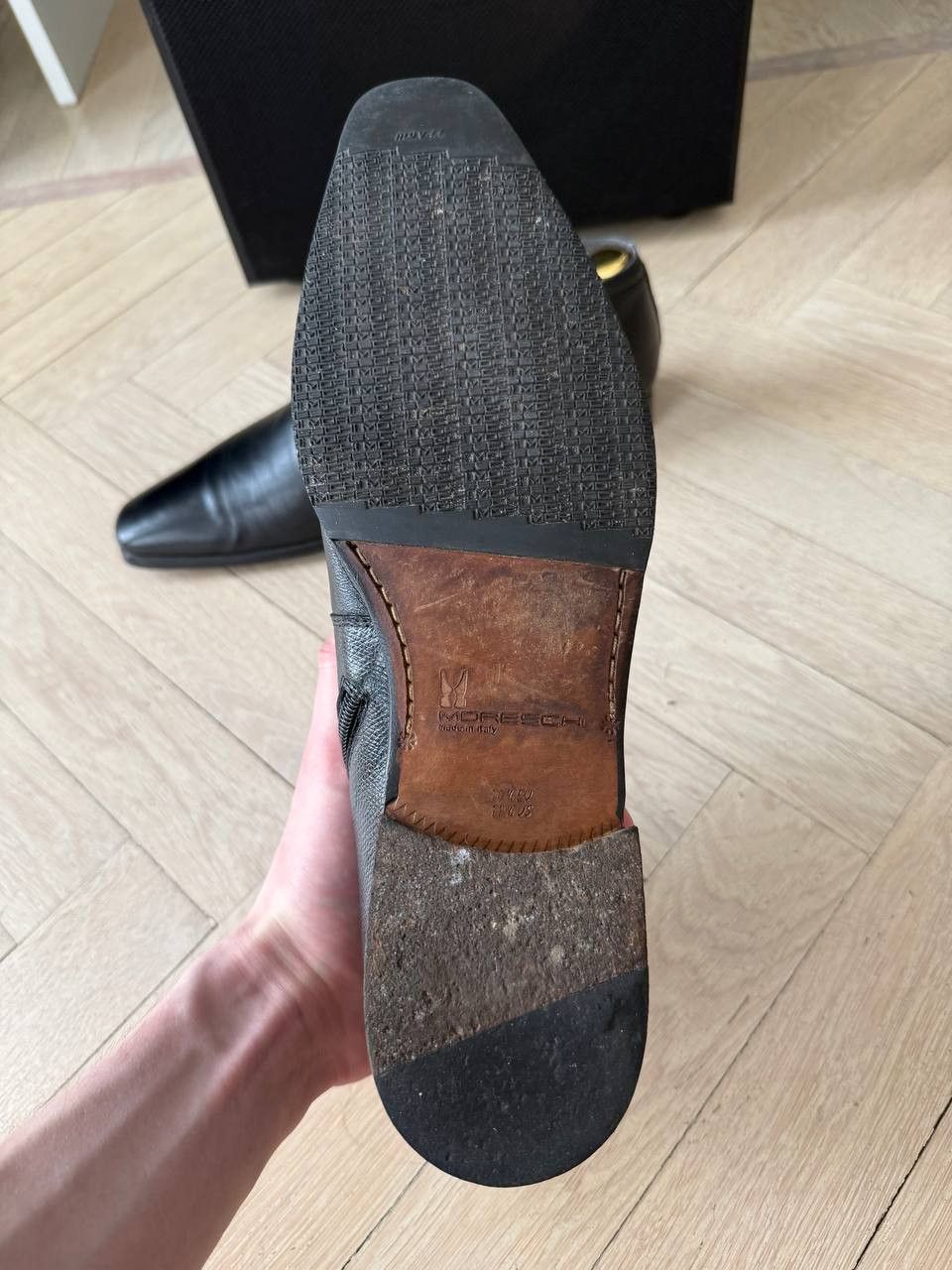Moreschi Black Moreschi leather zip shoes Size US 10.5 / EU 43-44 - 8 Thumbnail