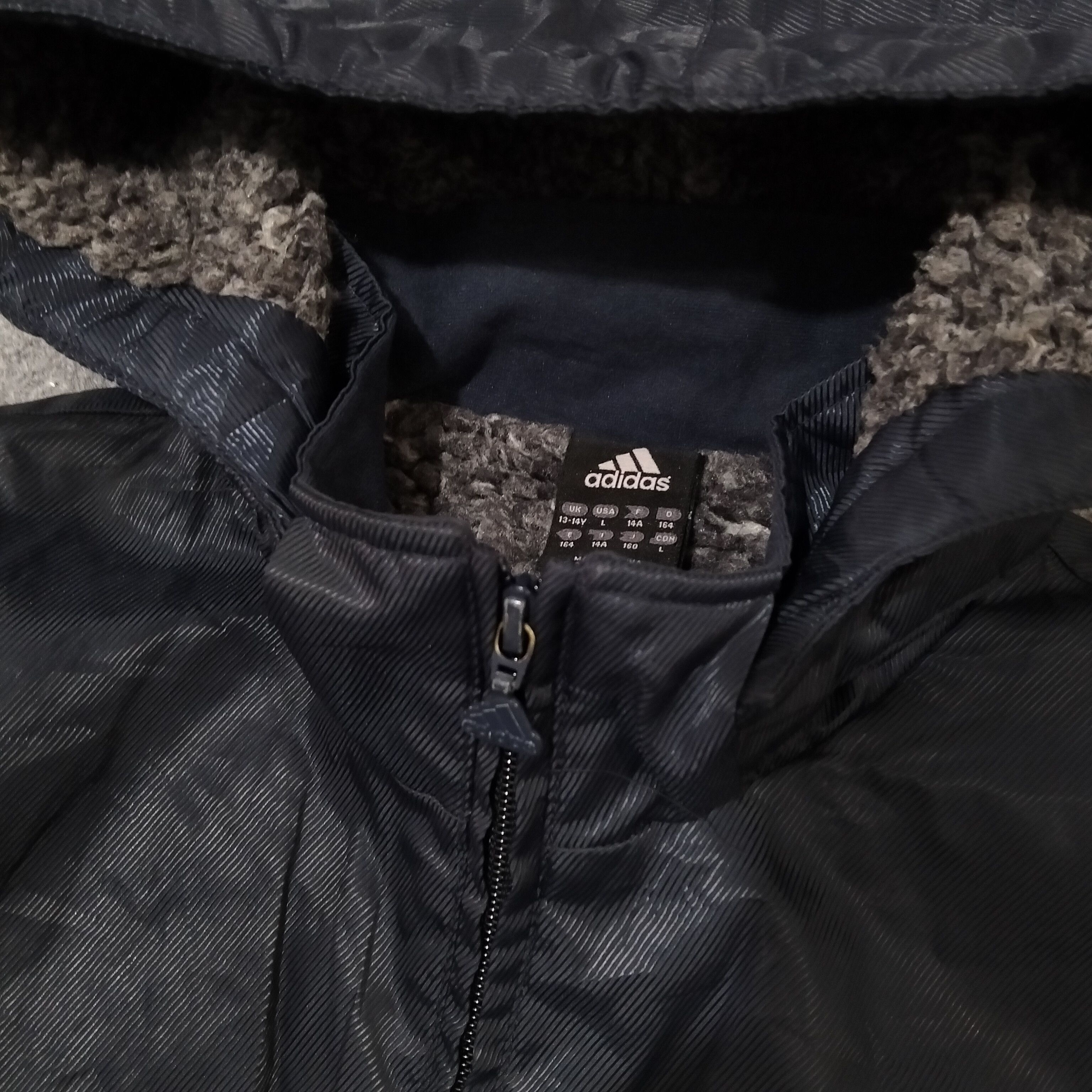 Adidas × Vintage 🔥 VTG Y2K Adidas Big Logo Japan Team Long Coat / Parka 🔥 Size US L / EU 52-54 / 3 - 11 Thumbnail