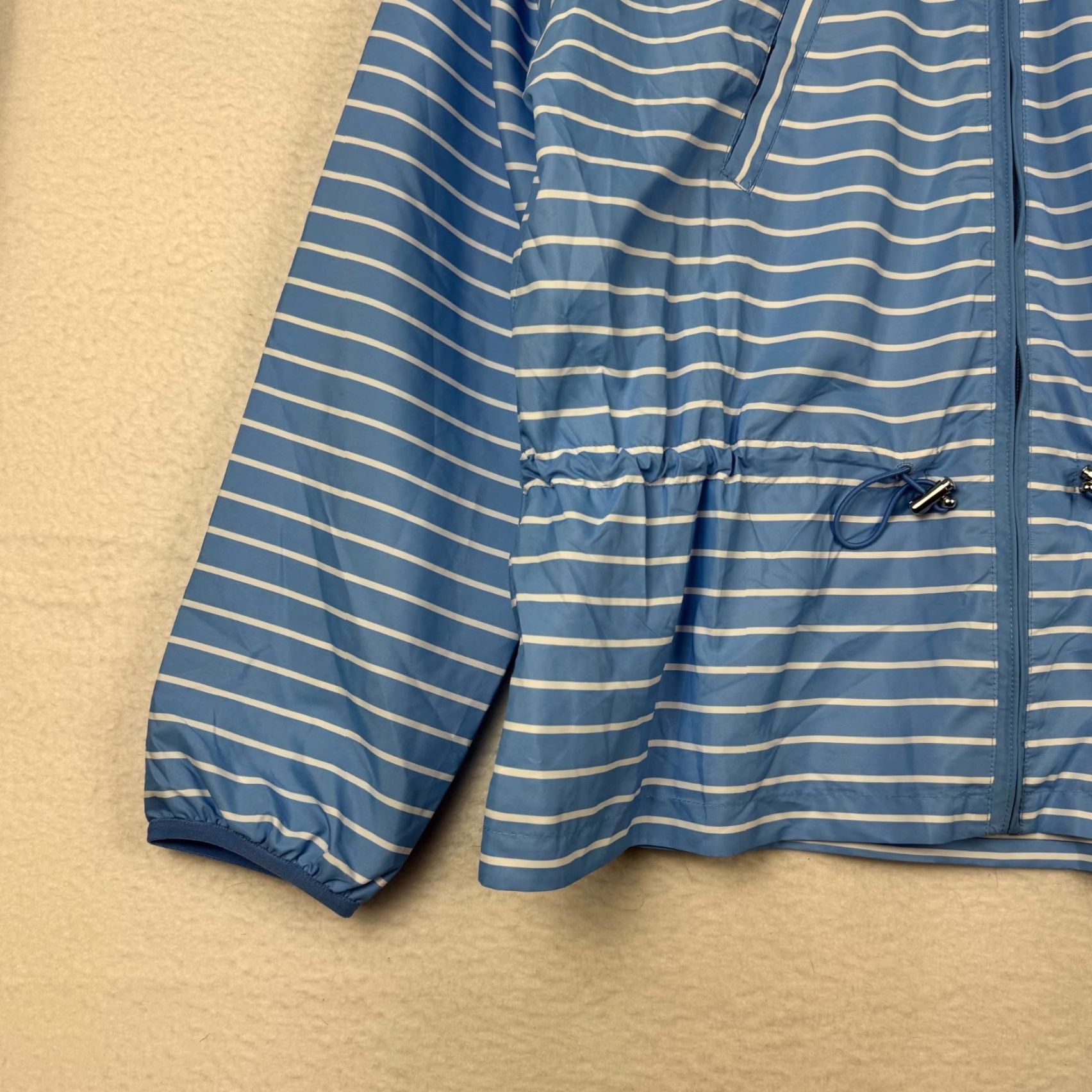 Ralph Lauren Lauren Ralph Lauren Active Womens Large Blue Full Zip Lightweight Jacket NEW Size L / US 10 / IT 46 - 3 Thumbnail