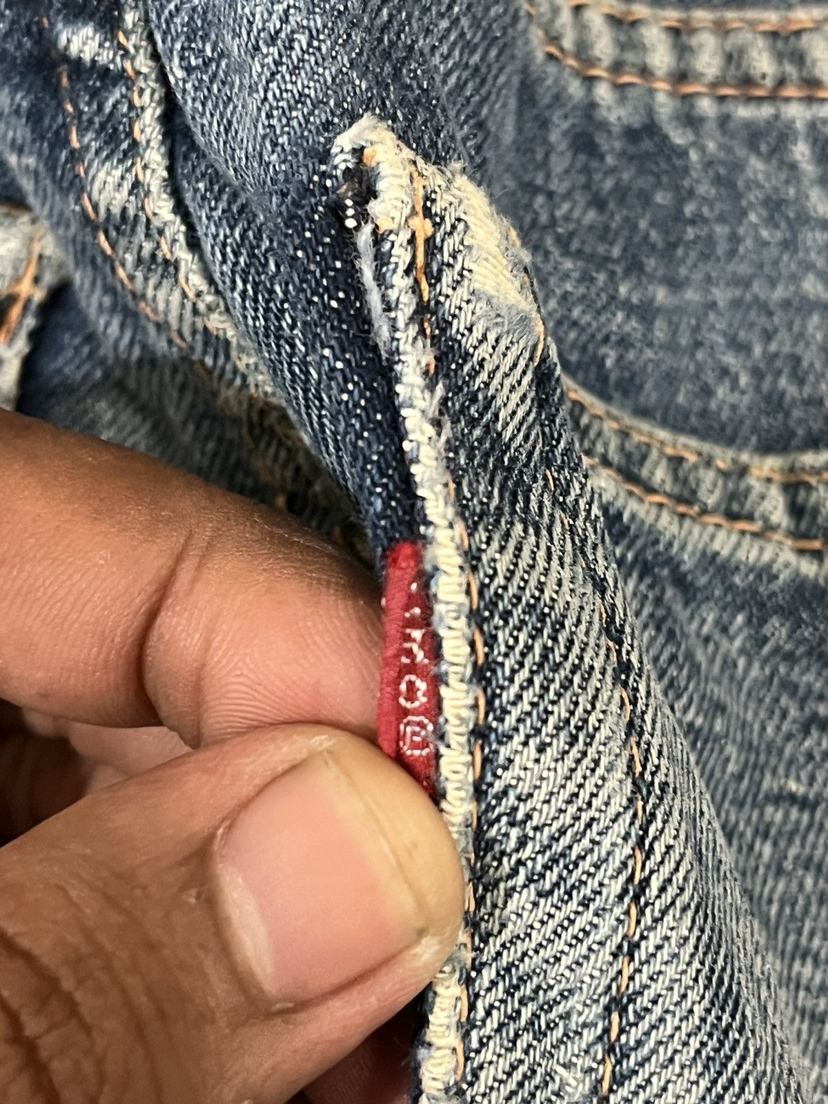 Johnbull Vintage Sewing Chop Clinic Selvedge Denim Size US 29 - 11 Thumbnail