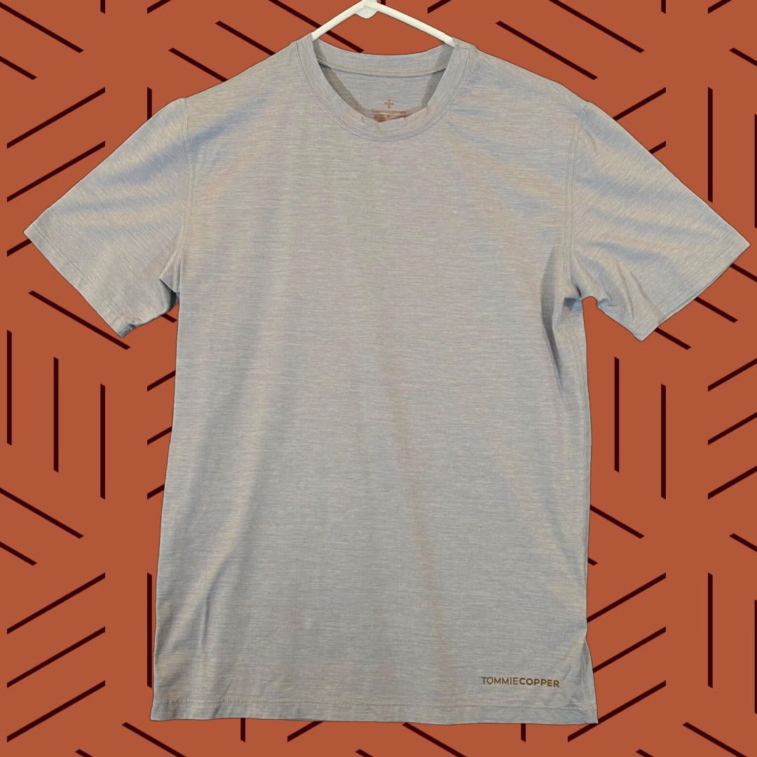 Vintage Tommie Copper Shirt Women's XL Tee Gray Shoulder Support Cool Copper Size XL / US 12-14 / IT 48-50 - 1 Thumbnail