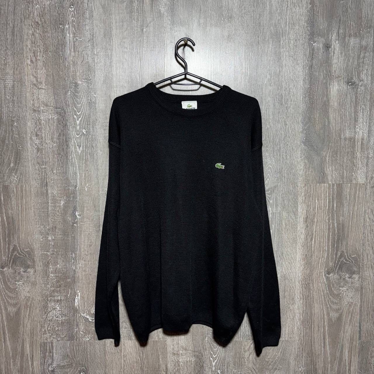 Lacoste Lacoste Vintage Black Sweater Streatwear Man size L Size US L / EU 52-54 / 3 - 1 Thumbnail