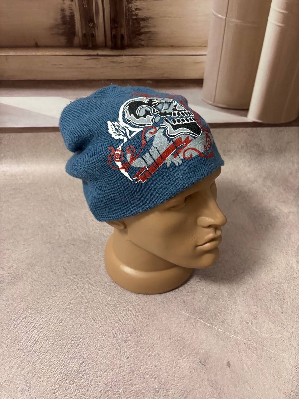 Vintage Ed hardy style japanese distressed hat Size ONE SIZE - 1 Thumbnail