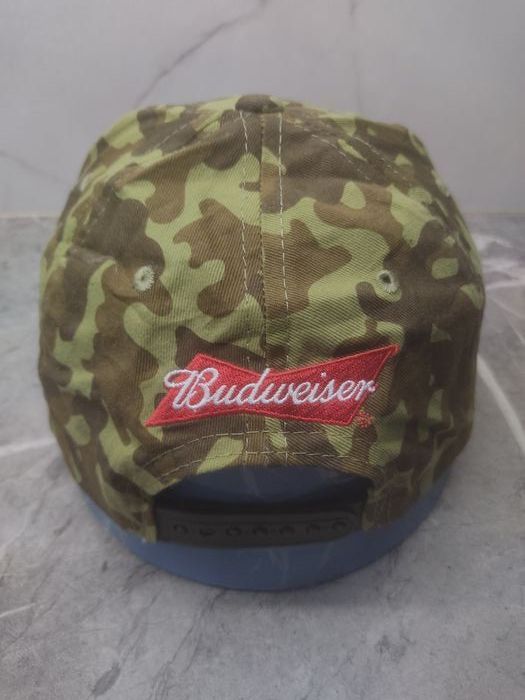 New York Yankees Vintage New York Yankees x Budweiser Camo Cap Hat Size ONE SIZE - 4 Thumbnail