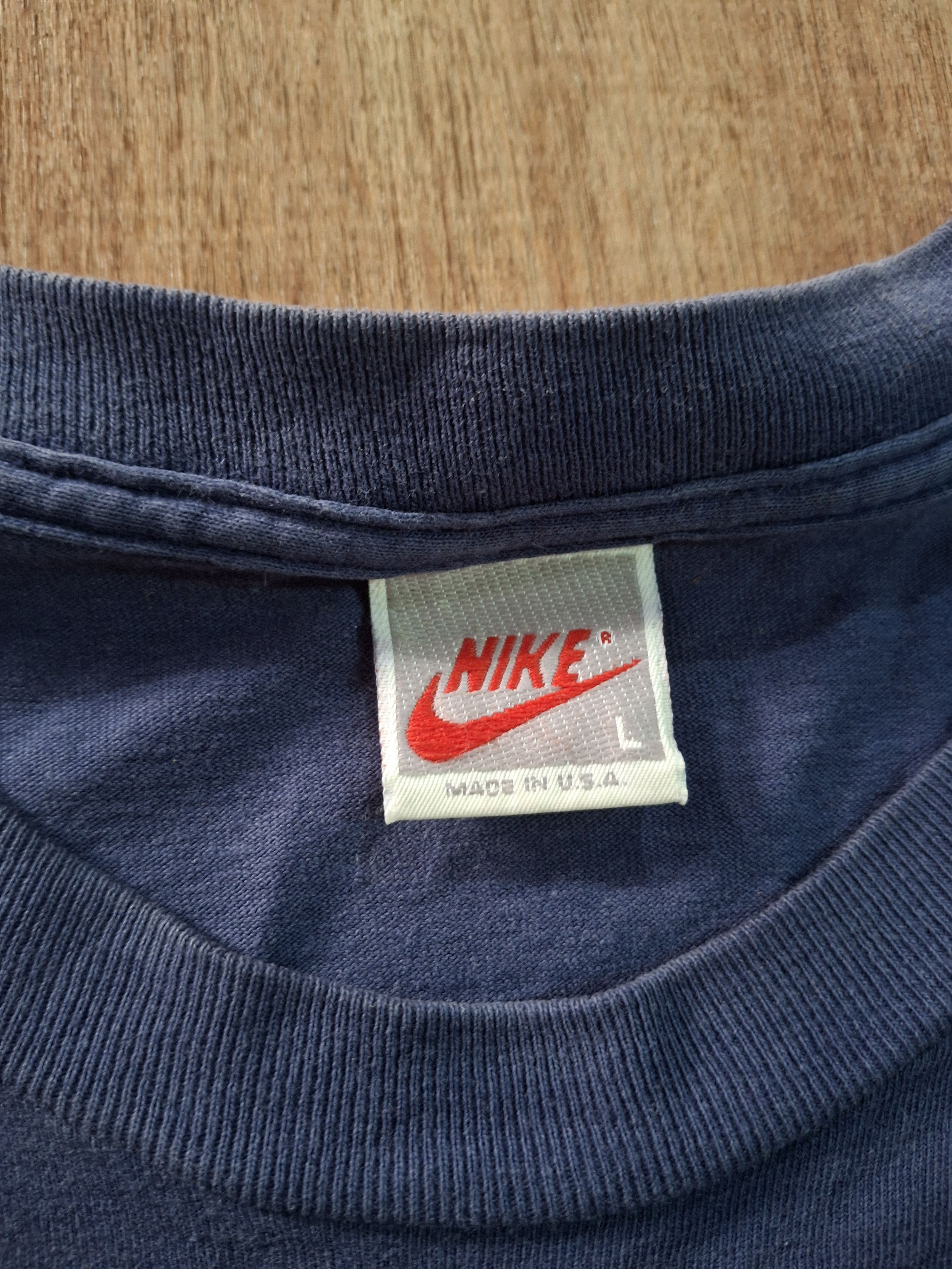 Vintage Nike tee vintage 90s made in usa Size US L / EU 52-54 / 3 - 6 Thumbnail