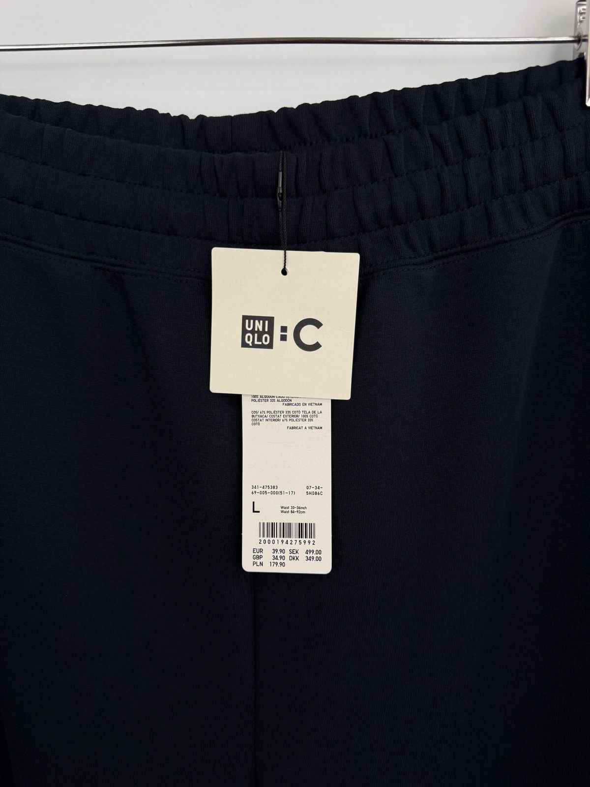 Uniqlo ❗️NWT 🇯🇵 UNIQLO :C Clare Waight Keller Sweat Wide Pants Navy Size US 34 / EU 50 - 4 Thumbnail
