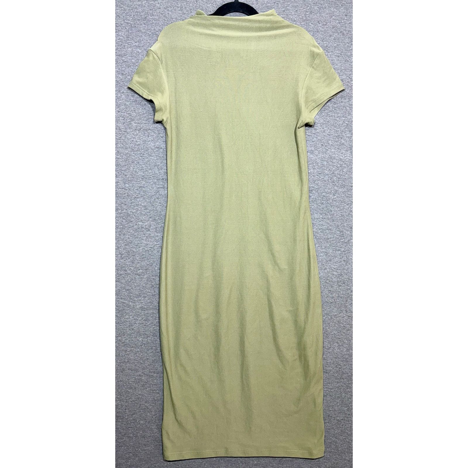 Other Love Ari | Olive Green T-Shirt BodyCon Dress | Medium Size M / US 6-8 / IT 42-44 - 1 Thumbnail
