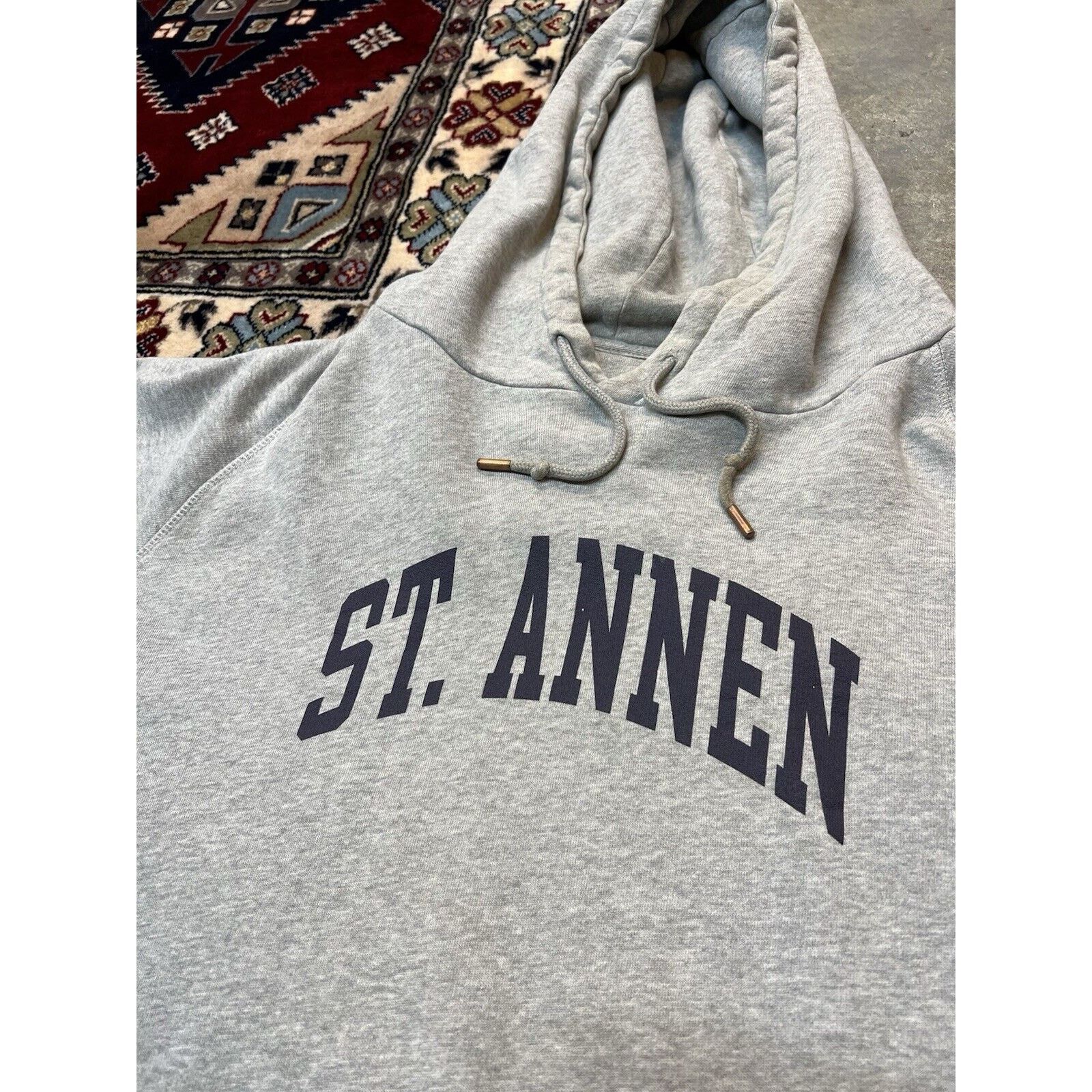 Pop Trading Company Pop Trading Company Co. Hoodie Men’s Large St. Annen Grey Size US L / EU 52-54 / 3 - 2 Thumbnail