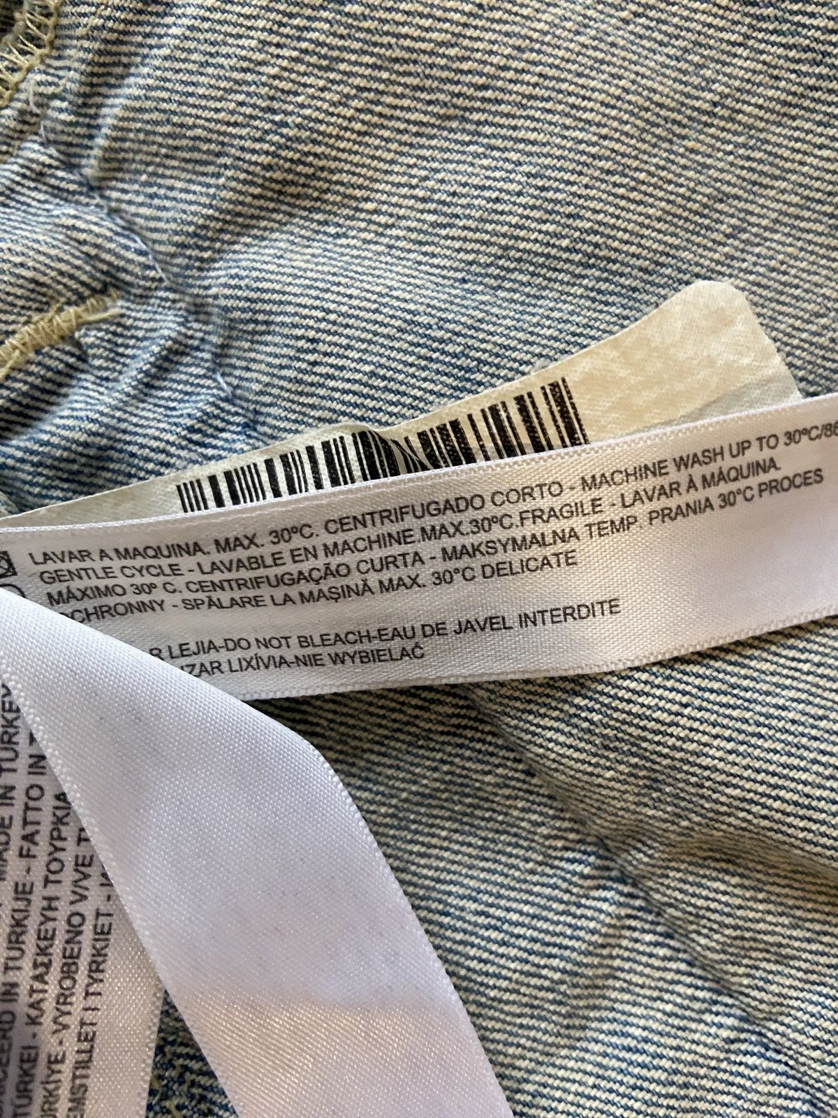 Massimo Dutti Massimo Dutti denim jacket y2k 2000s archive grunge crop fit Size S / US 4 / IT 40 - 8 Thumbnail