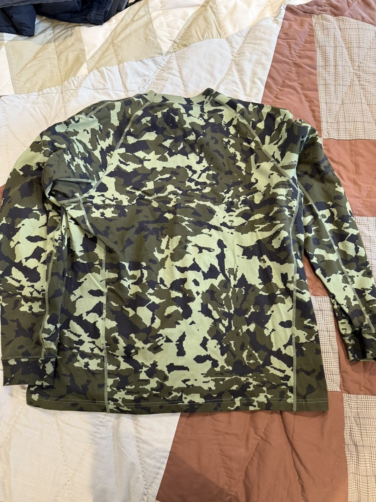 MMW × Nike Nike x mmw long sleeve camo tee Size US L / EU 52-54 / 3 - 6 Thumbnail