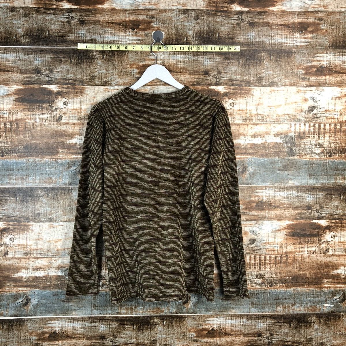 Homespun Knitwear × Paul Smith Paul Smith Brown Knitwear #A2400 Size US M / EU 48-50 / 2 - 12 Thumbnail