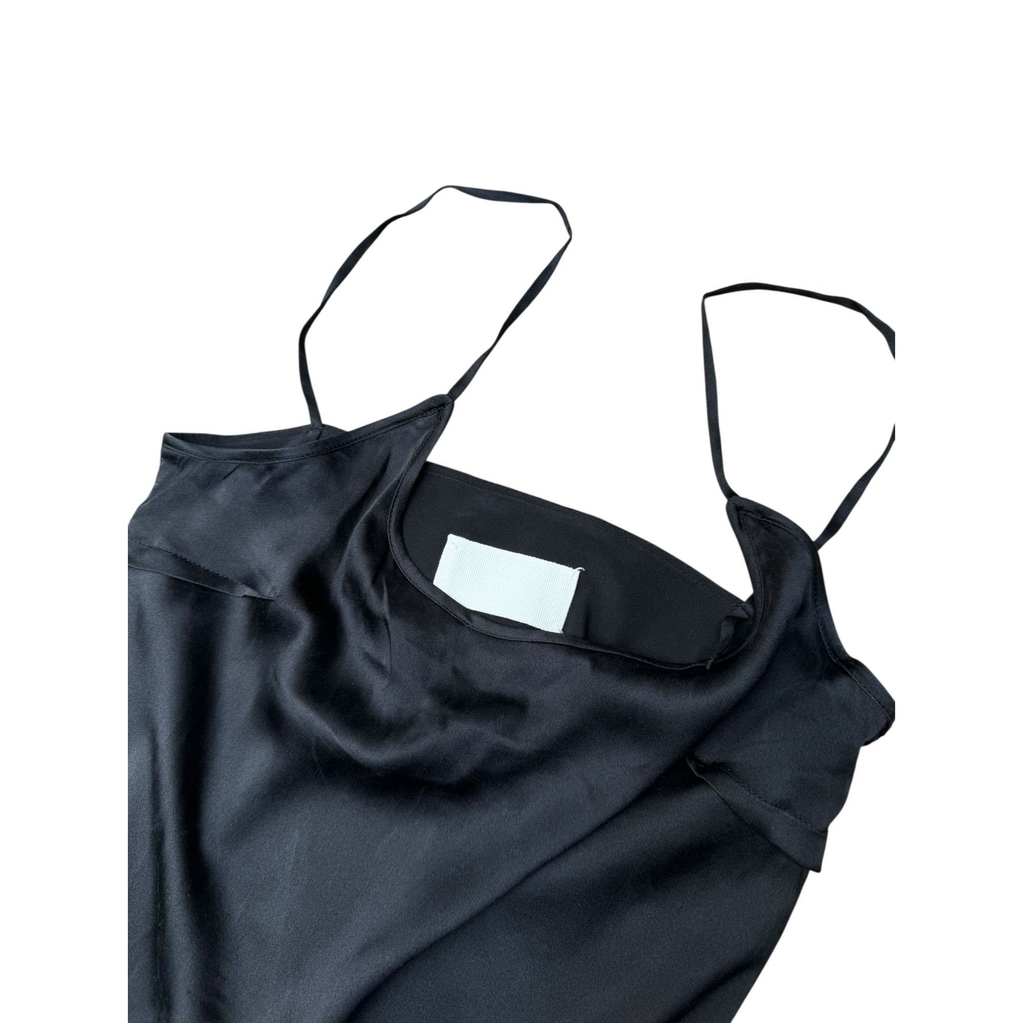 Maison Margiela SS 2005 Black Silk Slip Dress Size S / US 4 / IT 40 - 2 Thumbnail