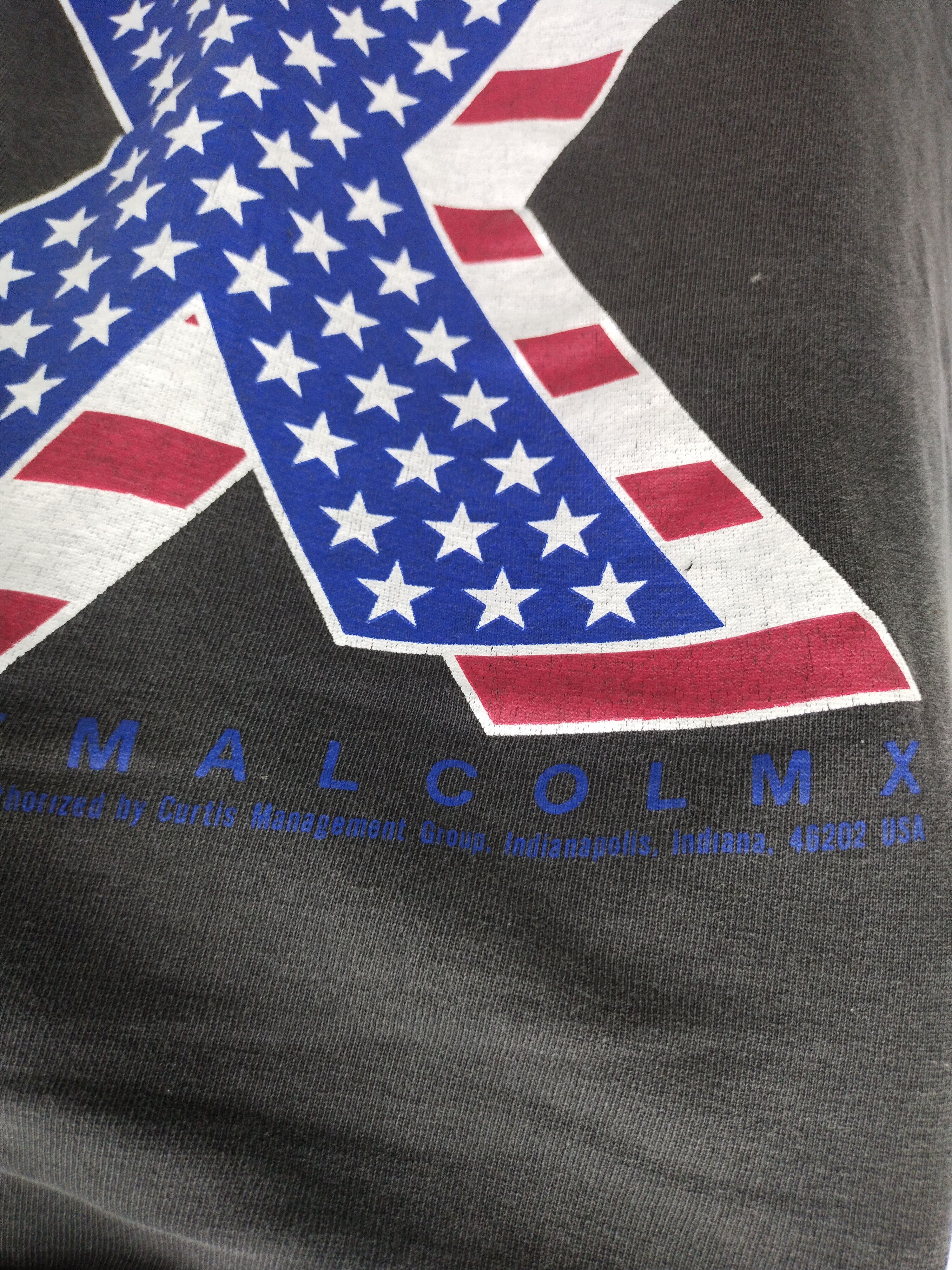 Vintage Vintage 93's Malcolm X Great Malcolm X Sweatshirt Size US M / EU 48-50 / 2 - 5 Thumbnail