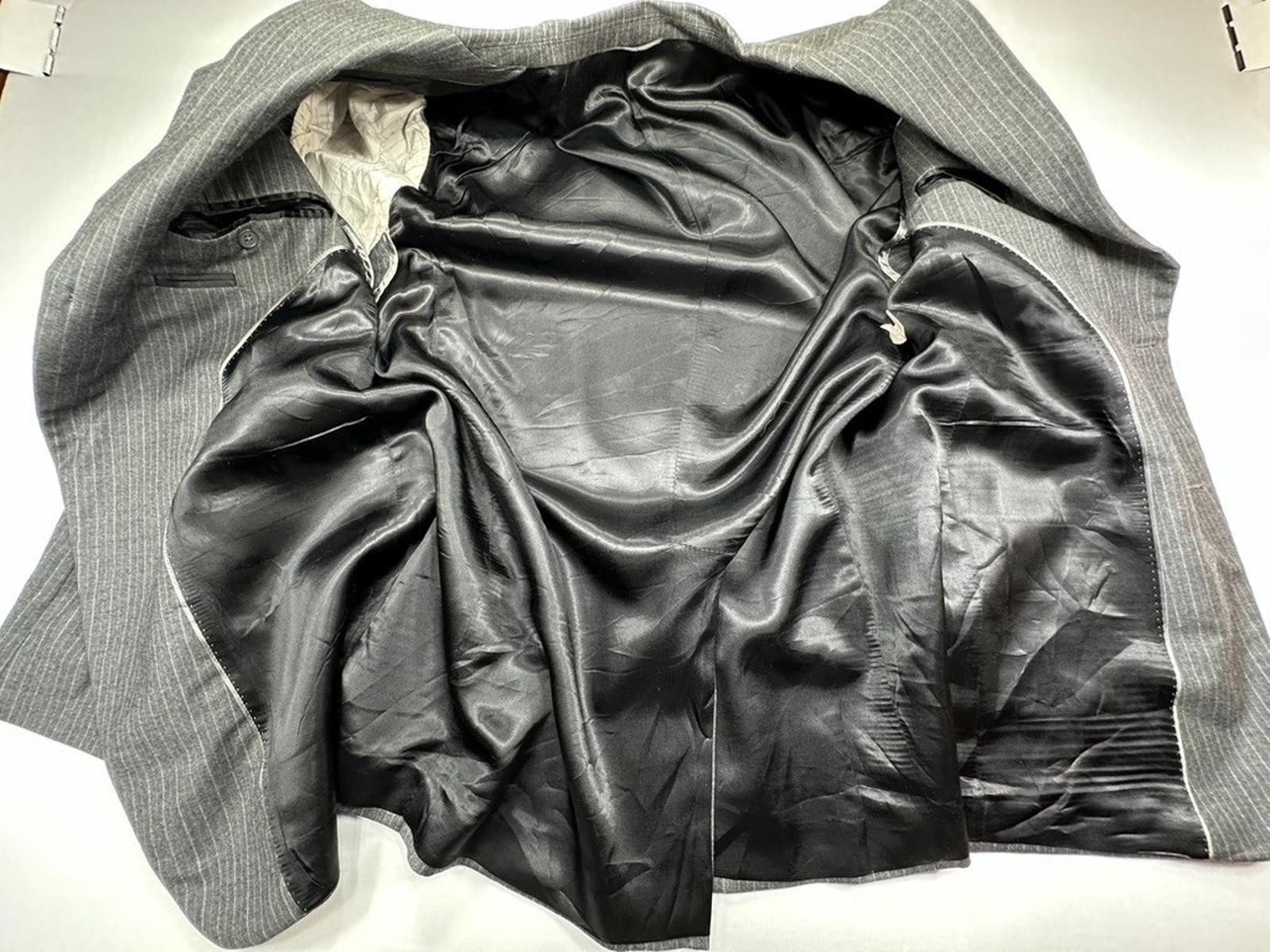 Banana Republic Banana Republic Vintage Wool/Cashmere Modern Jacket Gray 44R Size 44R - 8 Thumbnail