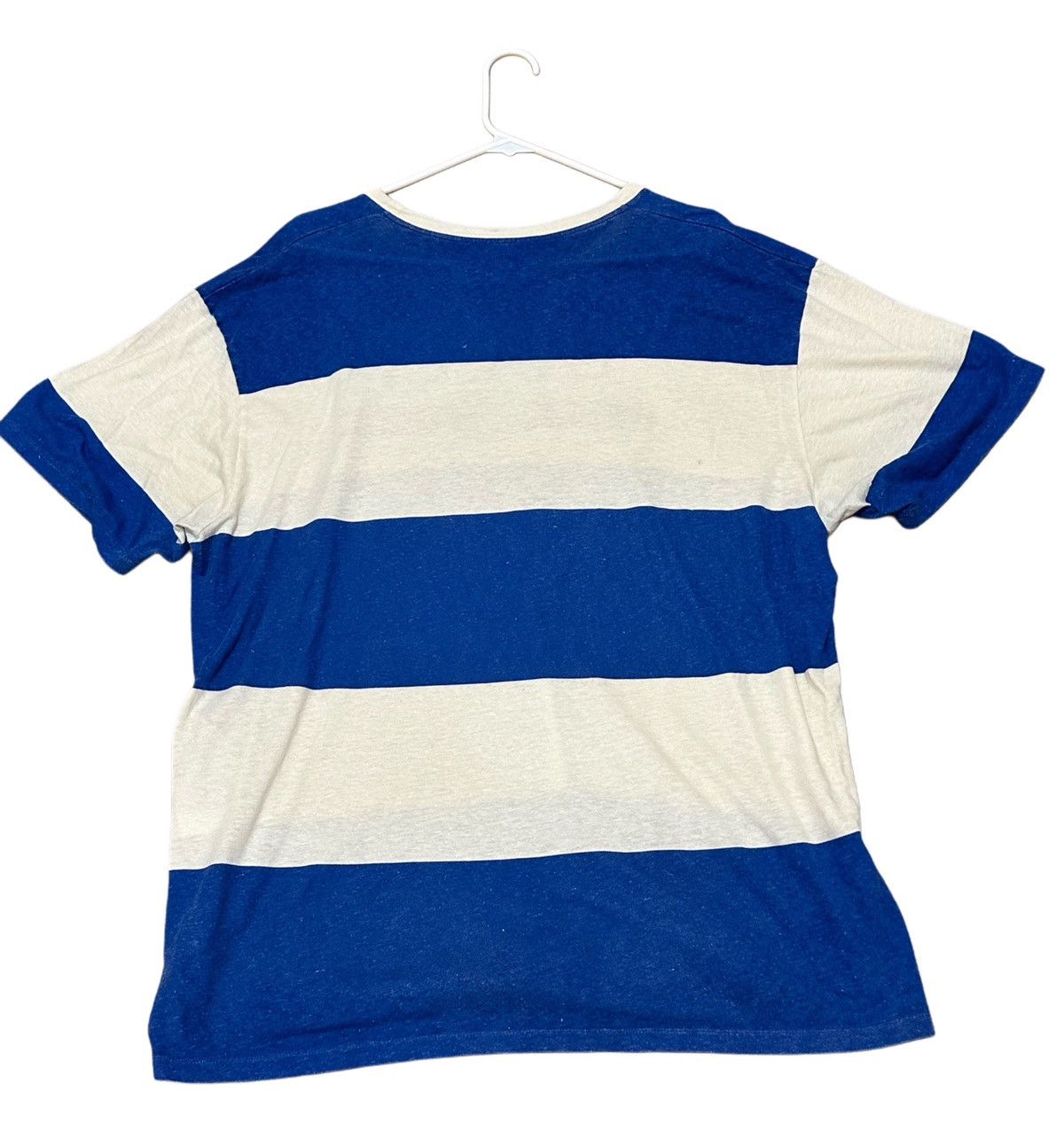 Gucci Gucci Men’s T shirt (blue/off white stripes) Size US XXL / EU 58 / 5 - 2 Thumbnail