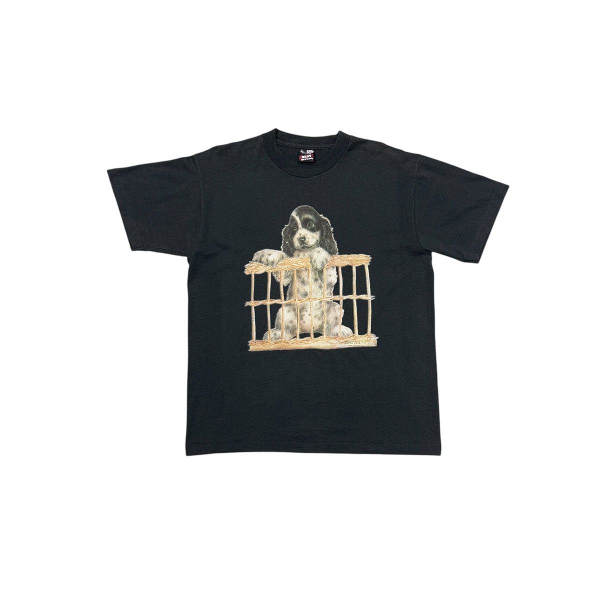 Vintage Vintage Impulse Wear Michael Woodward Creations 1995 T-Shirt Size US L / EU 52-54 / 3 - 1 Thumbnail