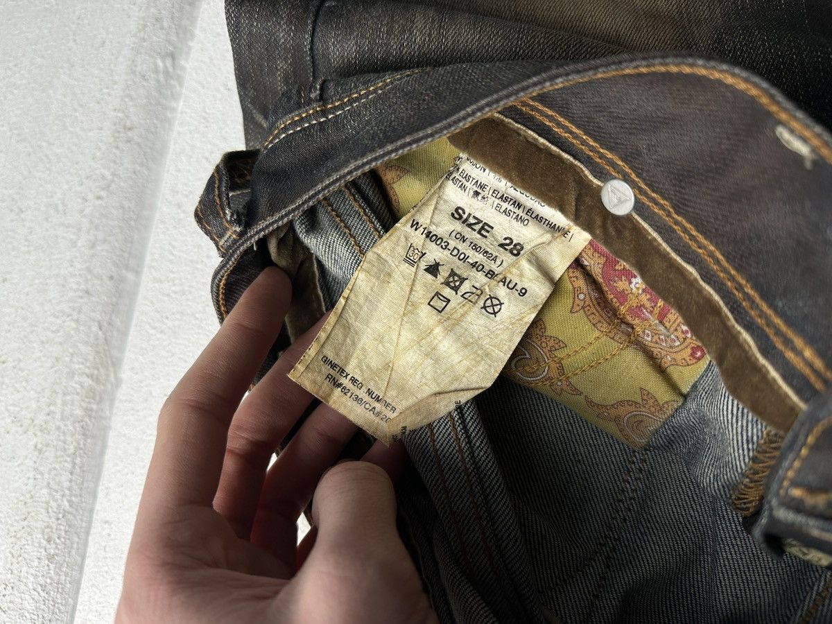Guess FLARED 🚨00S GUESS WITH LOGO WOMEN JEANS Y2K OPUIM Size 28" / US 6 / IT 42 - 4 Thumbnail