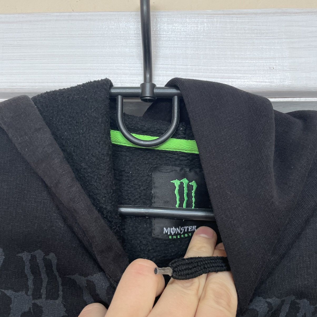 If Six Was Nine S ✅ Vintage y2k Racing Monster energy hoodie swag moto skate Size US S / EU 44-46 / 1 - 5 Thumbnail