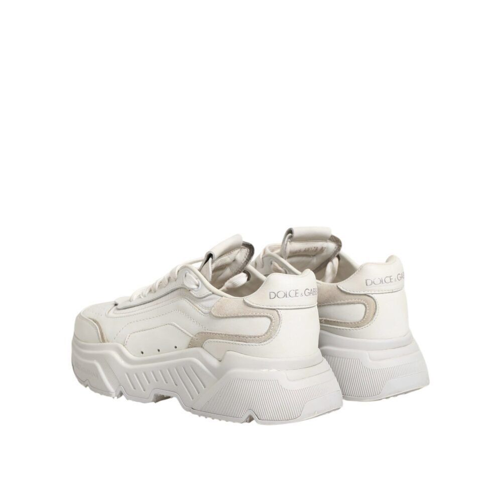 Dolce & Gabbana Dolce & Gabbana White DAYMASTER Calf Leather Sneakers Shoes Size US 7 / IT 37 - 5 Thumbnail