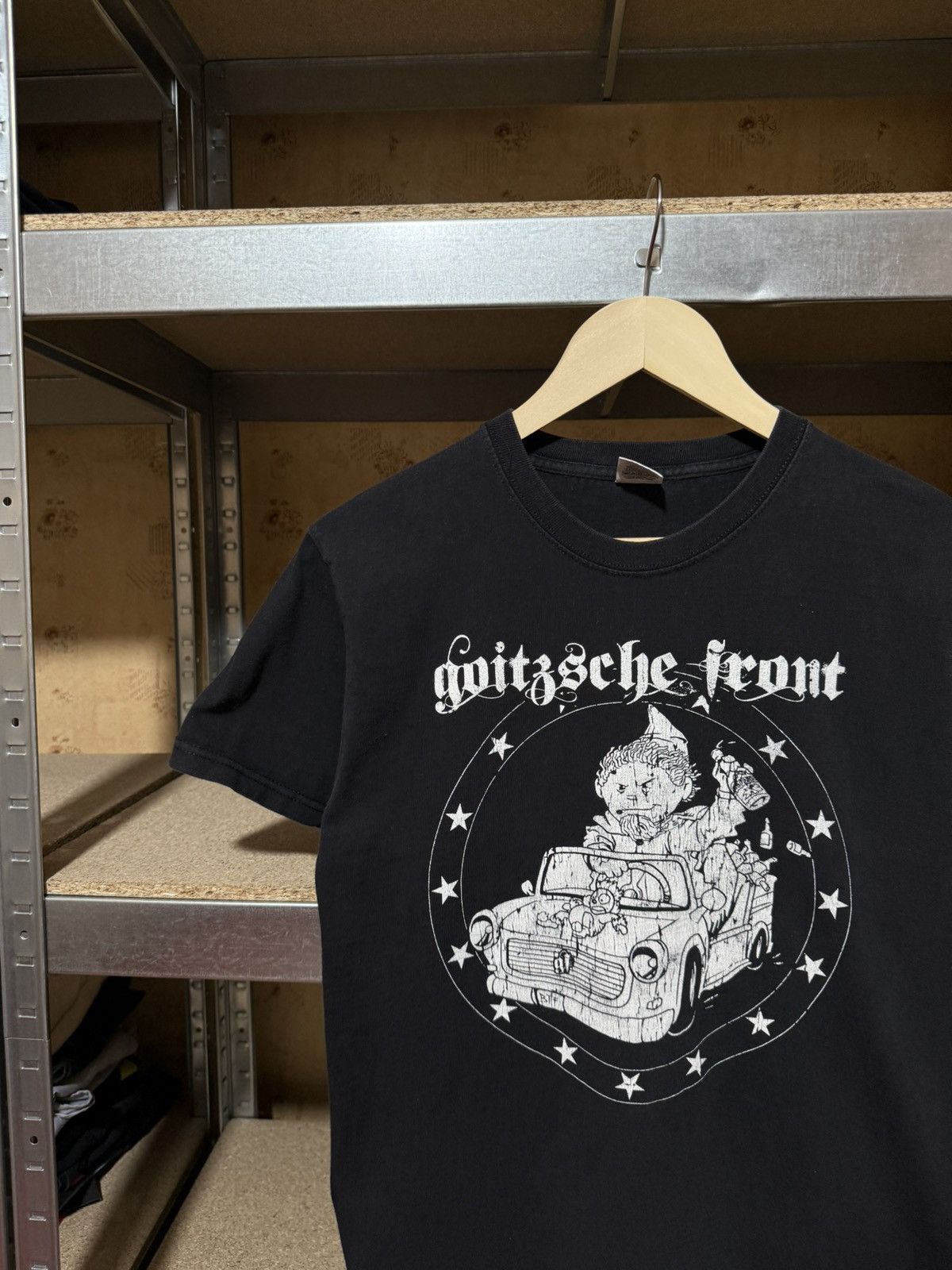 Band Tees × Vintage Vintage 2000’s Goitzsche Front Der Osten Rockt T-Shirt Size US S / EU 44-46 / 1 - 3 Thumbnail