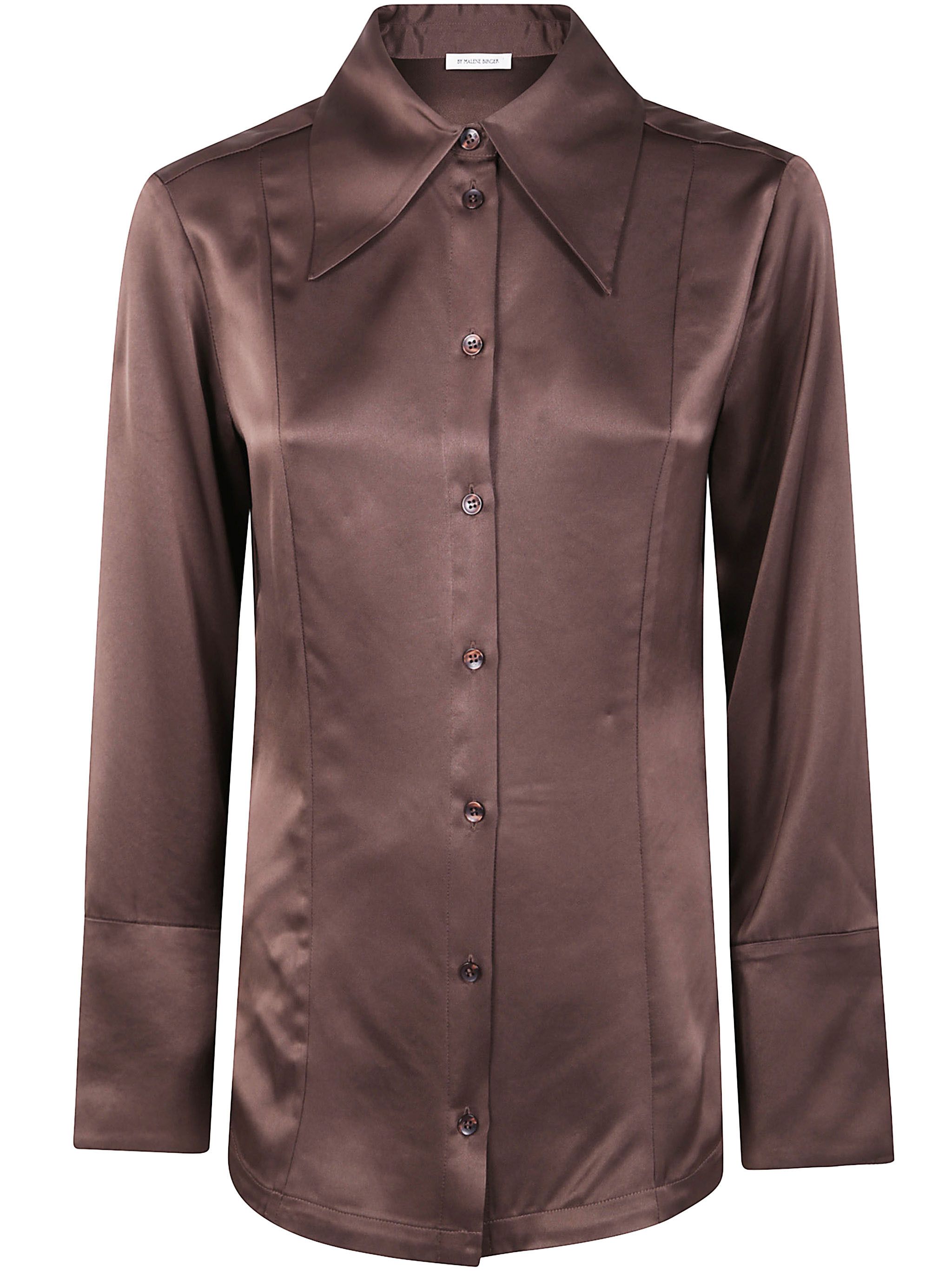 By Malene Birger "ROSIANNAS SATIN" CLASSIC SHIRT Size S / US 4 / IT 40 - 1 Thumbnail