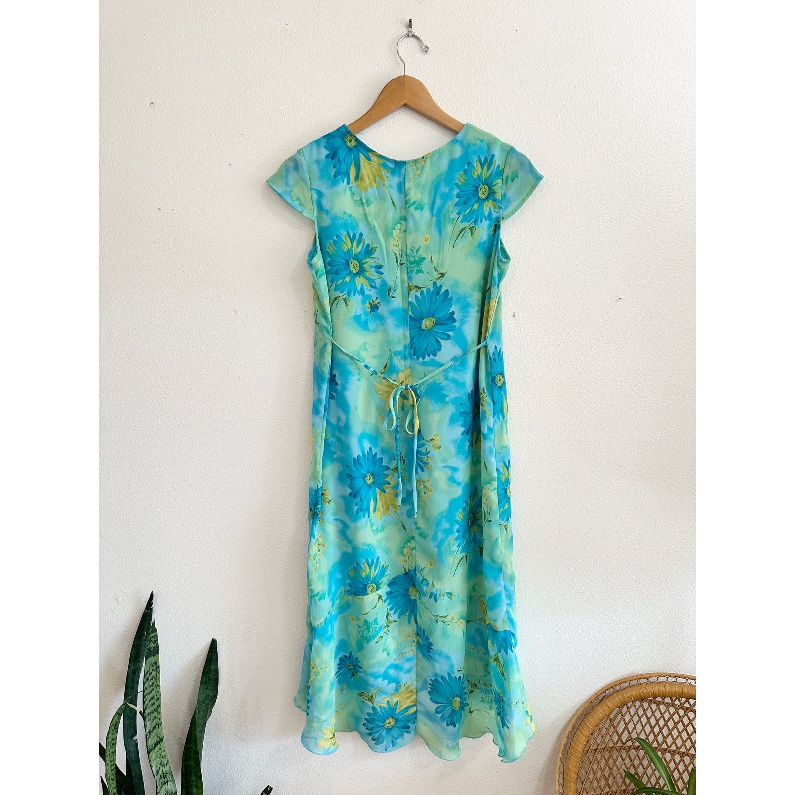 Other 90s Y2K Daisy Midi Dress Size S / US 4 / IT 40 - 2 Thumbnail