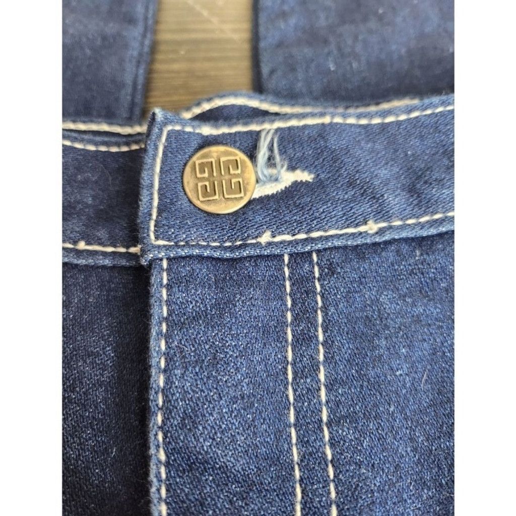 Givenchy Vintage Givenchy Monsieur Indigo Jeans Size 34 Dark Wash 80s Size US 34 / EU 50 - 8 Thumbnail