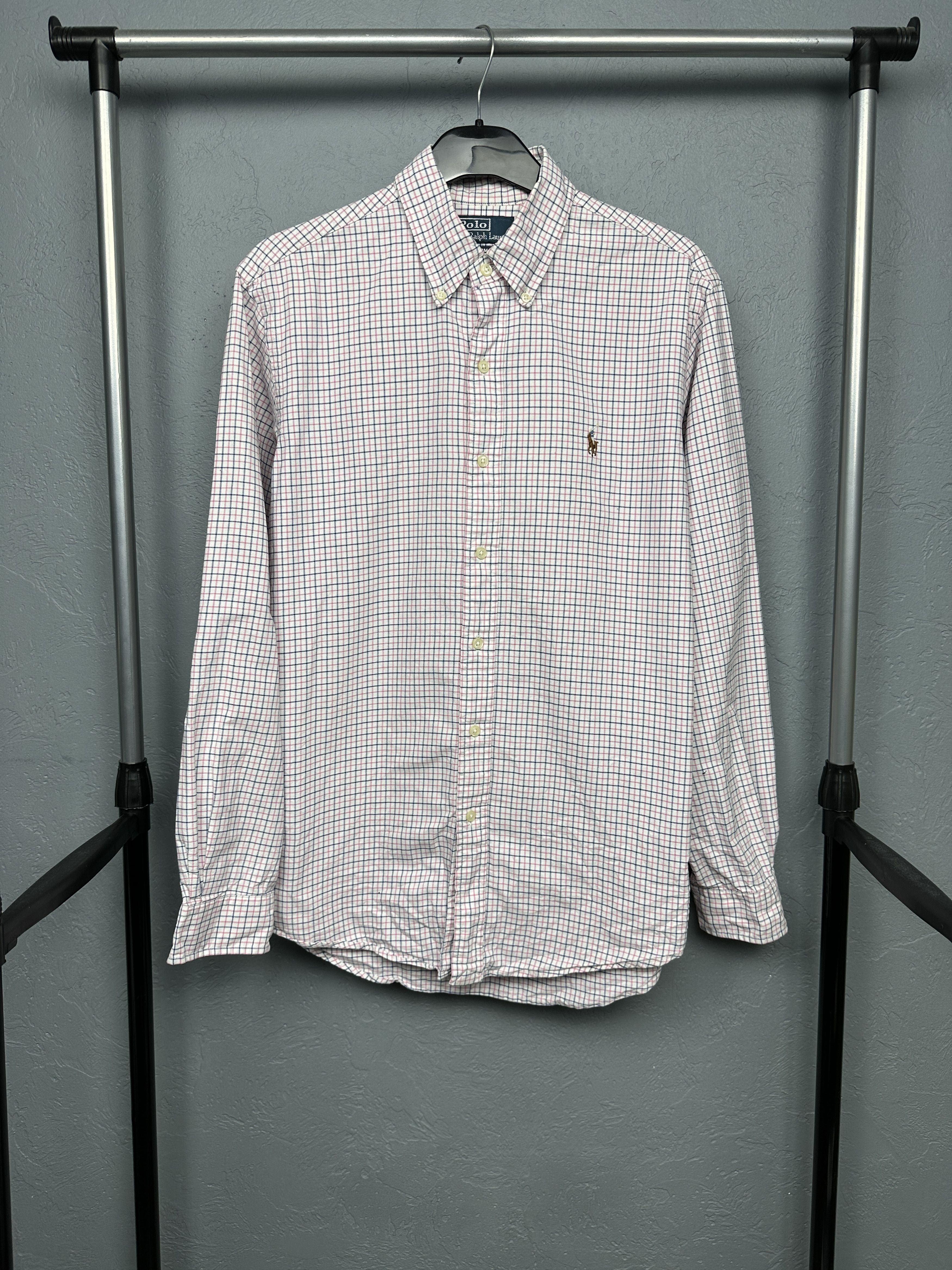 Polo Ralph Lauren Polo Ralph Lauren Vintage Mens Long Sleeve Shirt Size US M / EU 48-50 / 2 - 1 Thumbnail