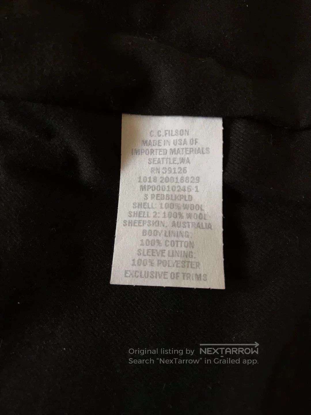 Filson Filson Mackinaw Packer Coat. Size US S / EU 44-46 / 1 - 9 Thumbnail