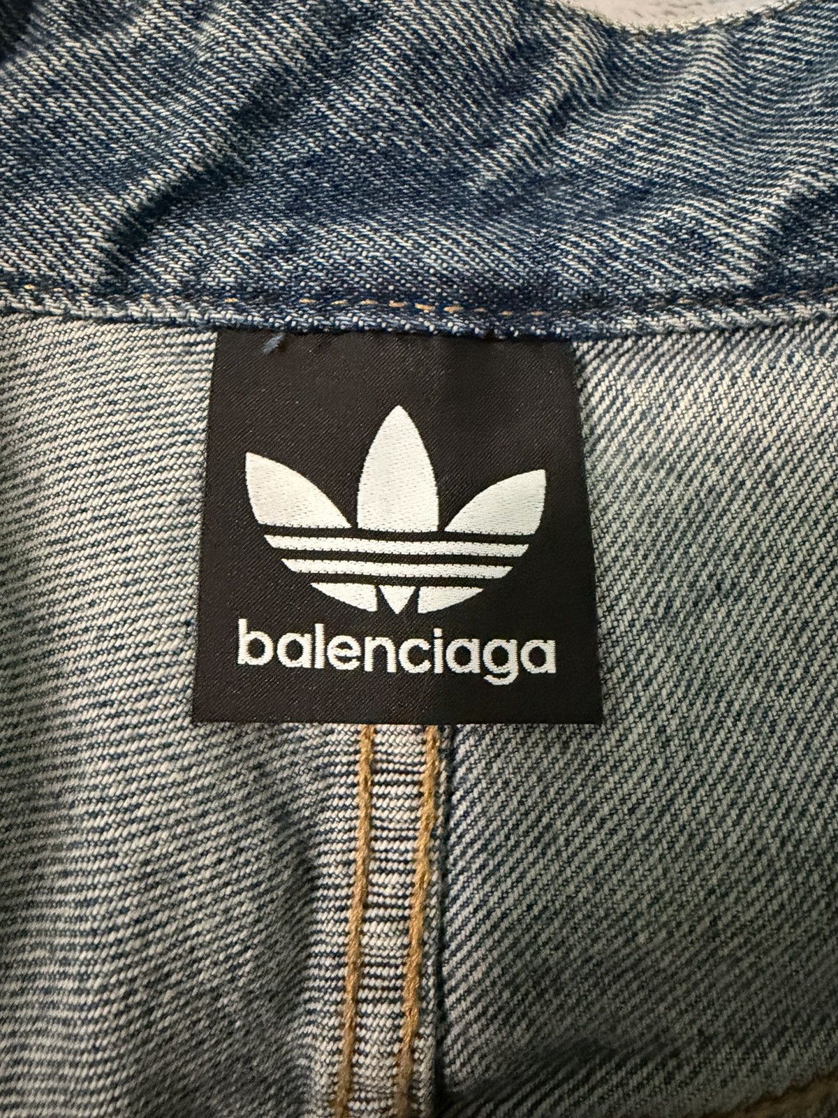 Adidas × Balenciaga Balenciaga x Adidas Jeans - Blue Size US 32 / EU 48 - 4 Thumbnail
