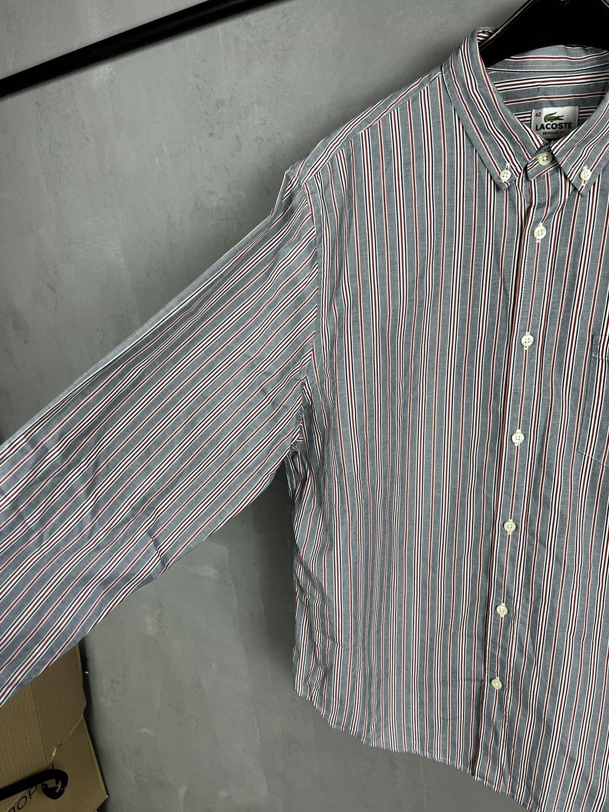 Lacoste Lacoste mens button shirt size m Size US M / EU 48-50 / 2 - 6 Thumbnail